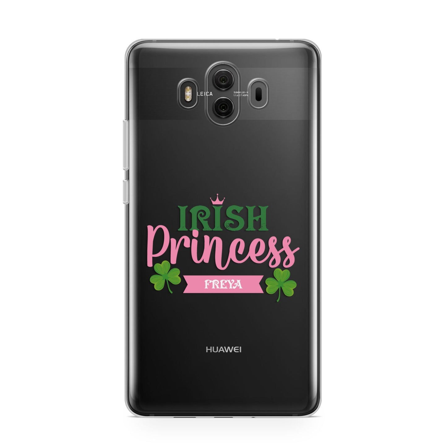 Irish Princess Personalised Huawei Mate 10 Protective Phone Case