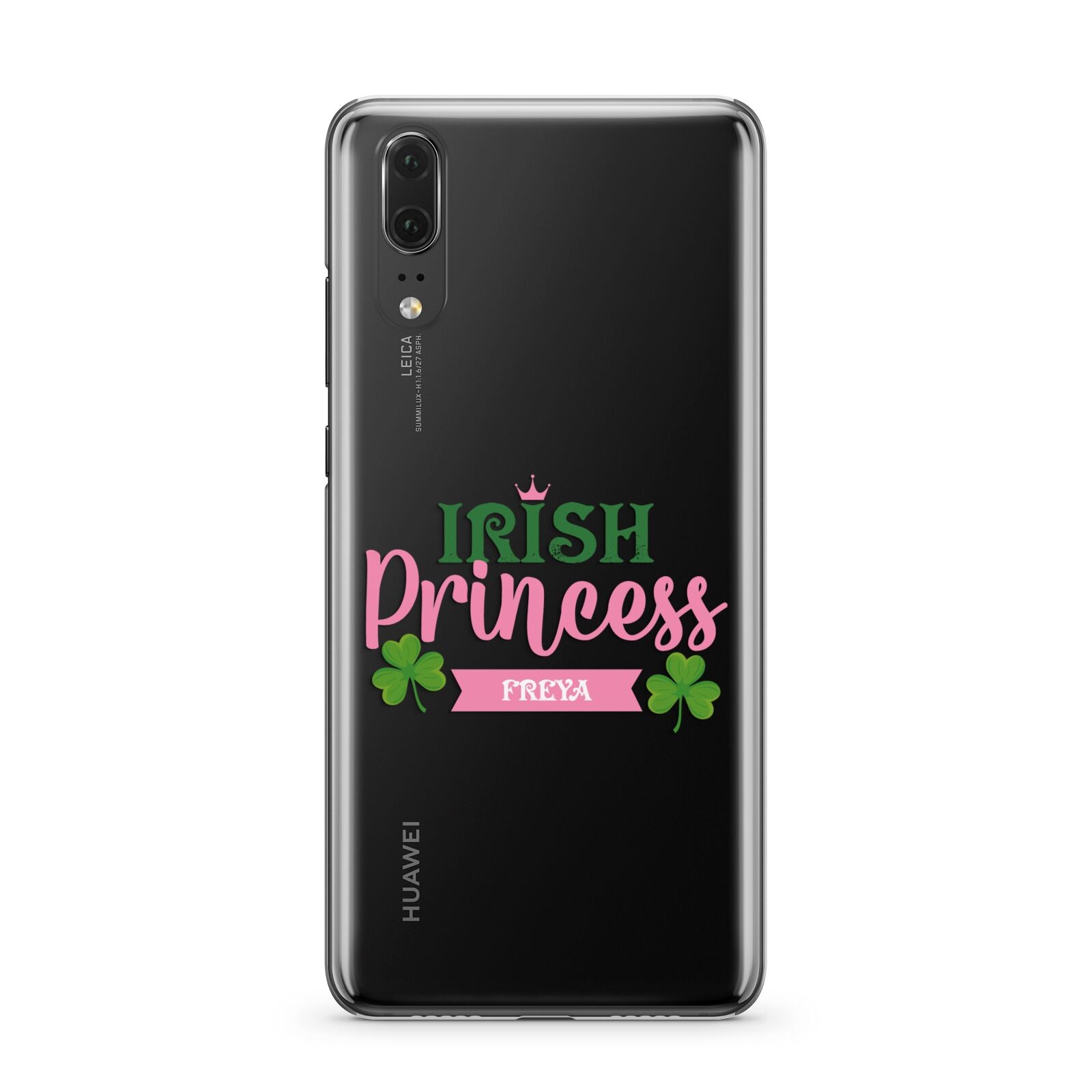 Irish Princess Personalised Huawei P20 Phone Case