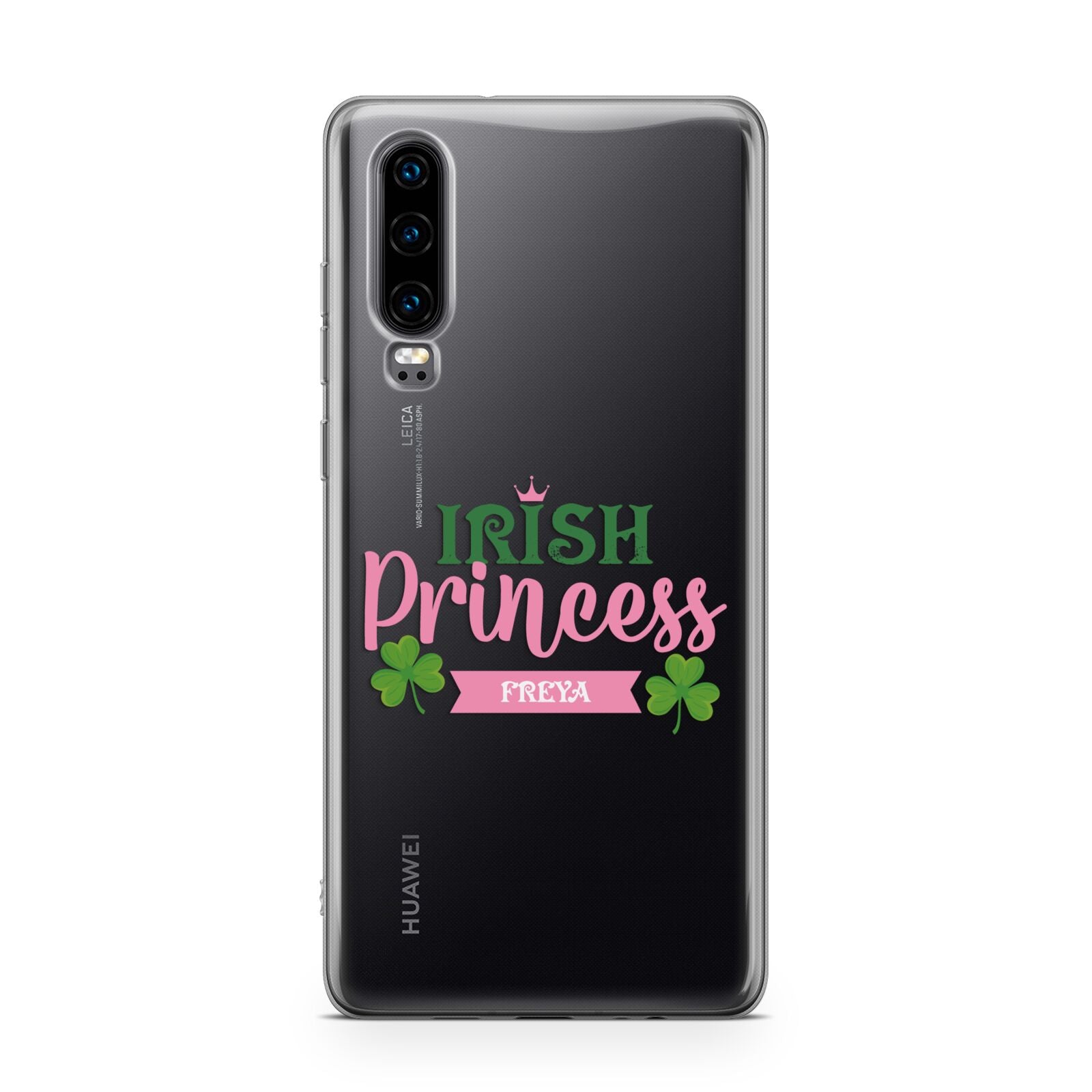 Irish Princess Personalised Huawei P30 Phone Case