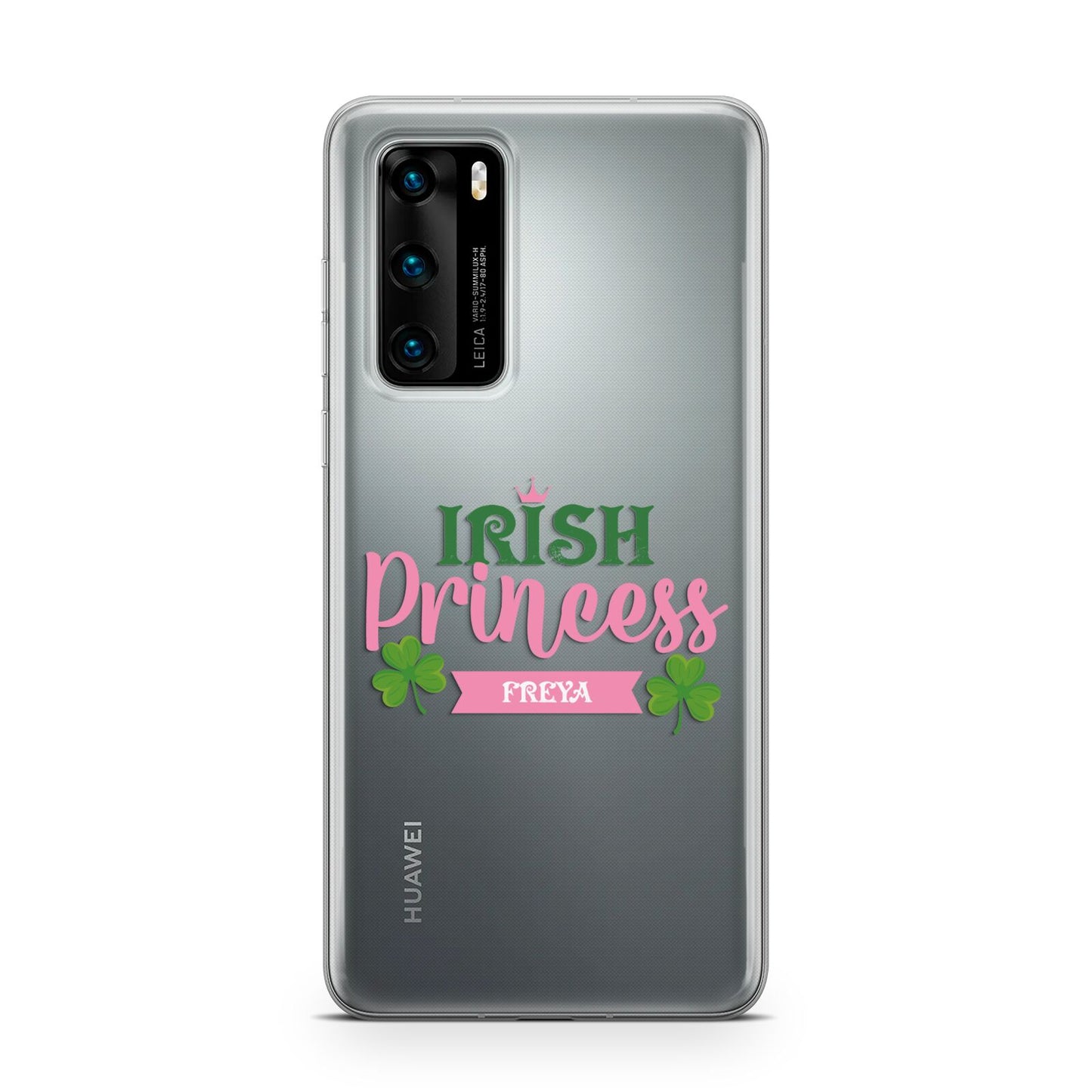 Irish Princess Personalised Huawei P40 Phone Case