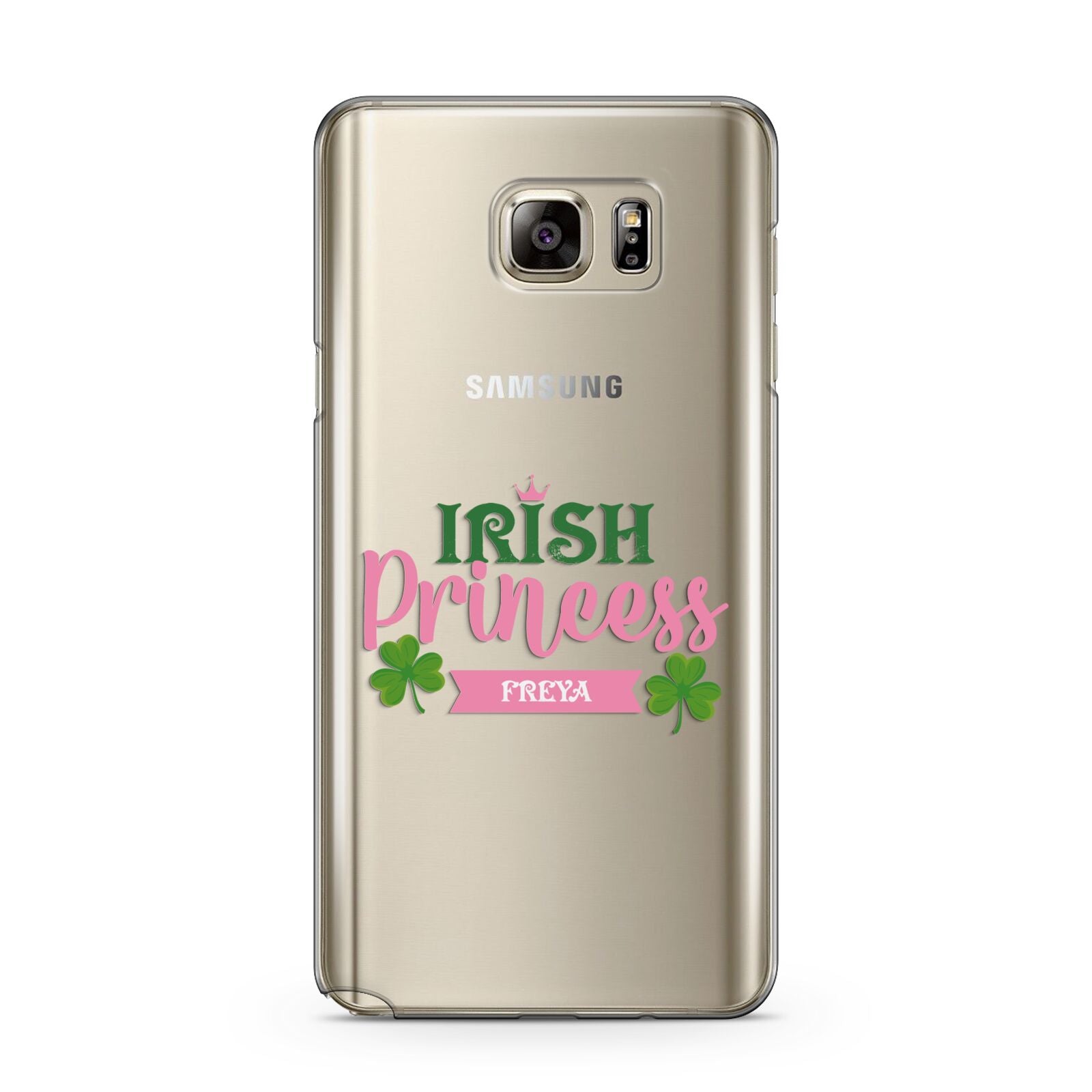 Irish Princess Personalised Samsung Galaxy Note 5 Case