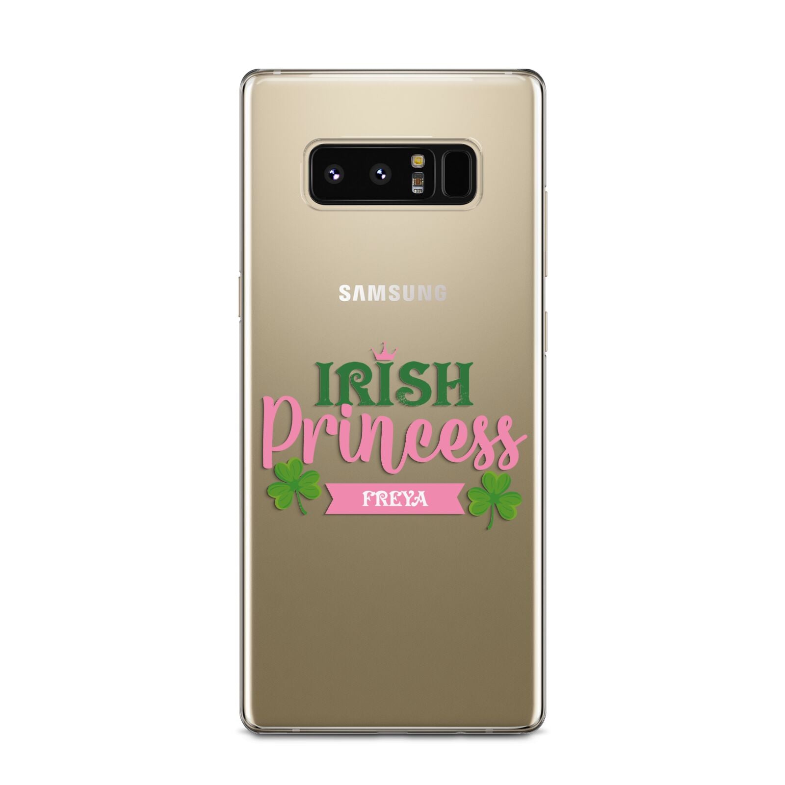 Irish Princess Personalised Samsung Galaxy Note 8 Case