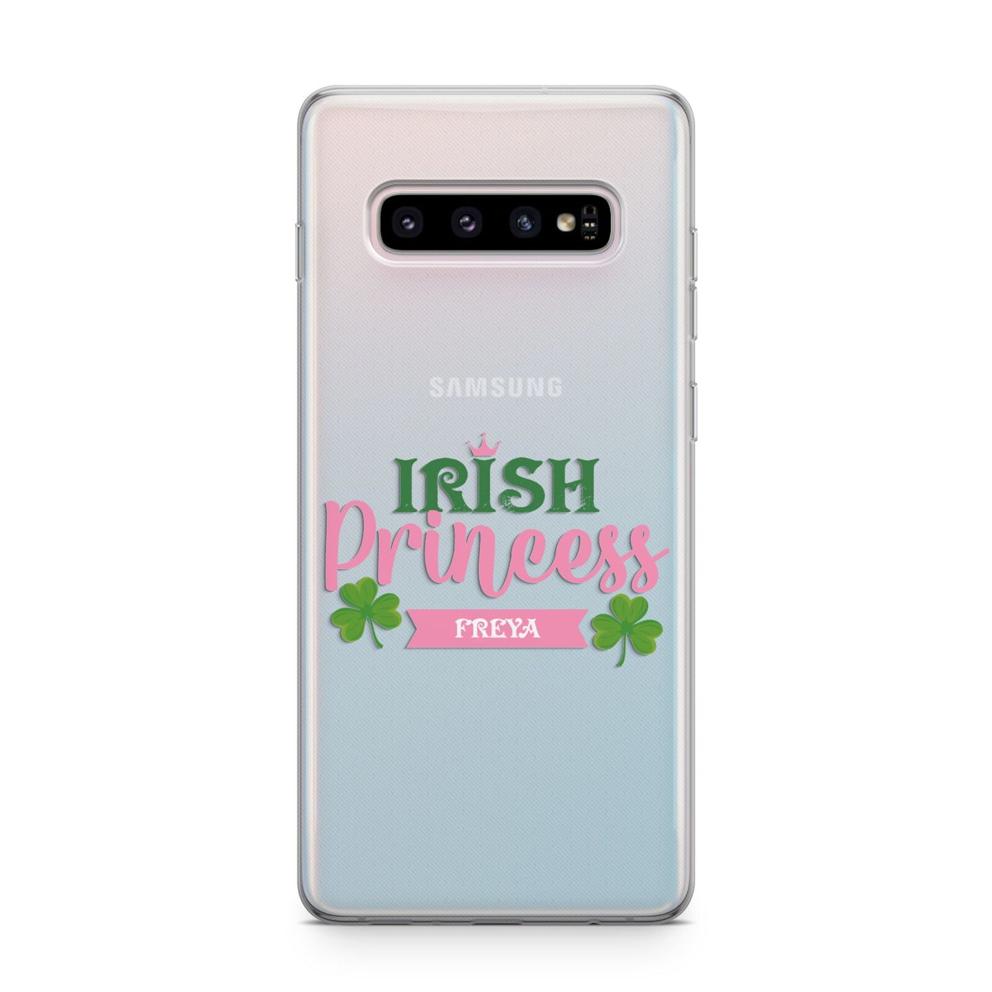 Irish Princess Personalised Samsung Galaxy S10 Plus Case