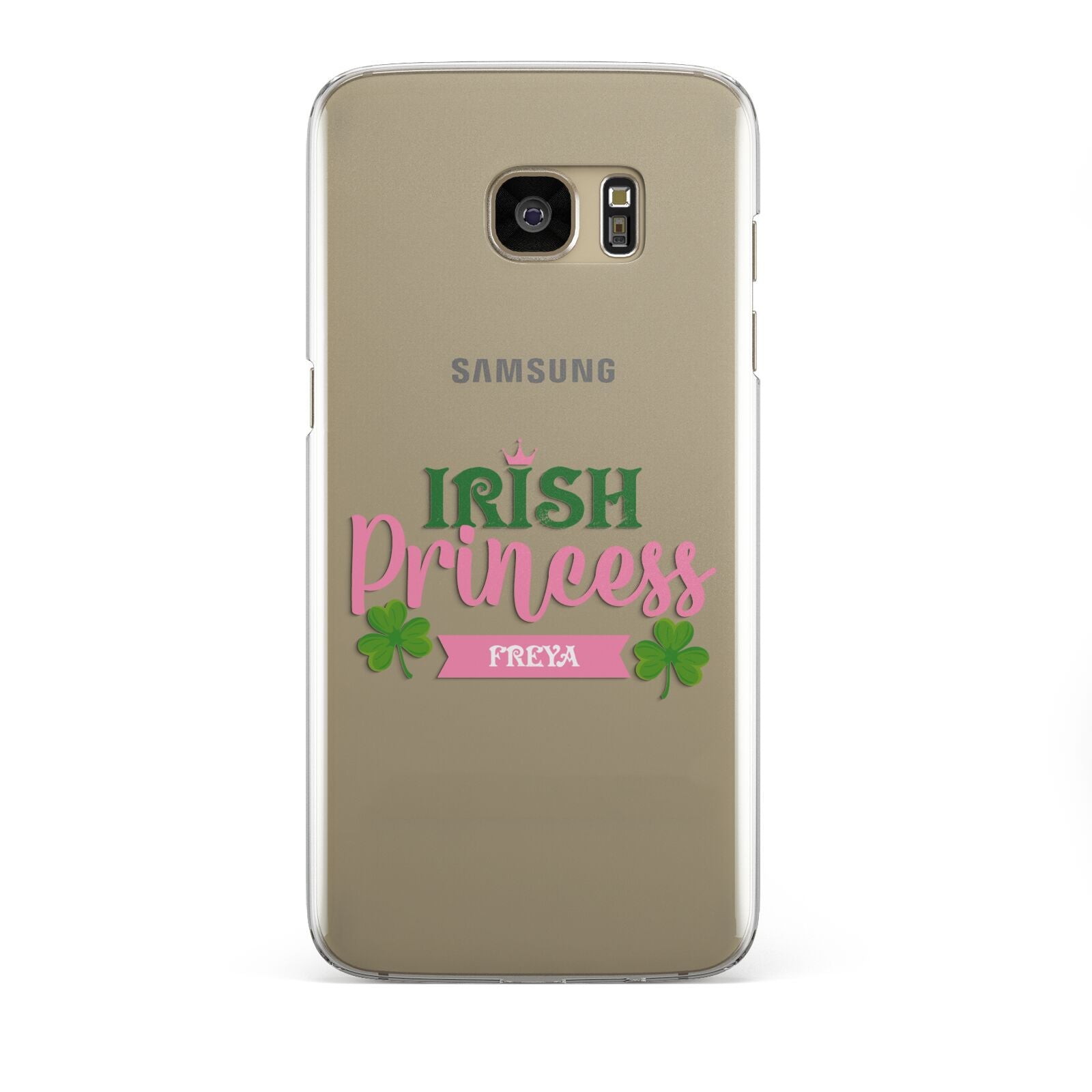 Irish Princess Personalised Samsung Galaxy S7 Edge Case