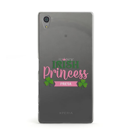 Irish Princess Personalised Sony Xperia Case