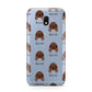 Irish Setter Icon with Name Samsung Galaxy J3 2017 Case