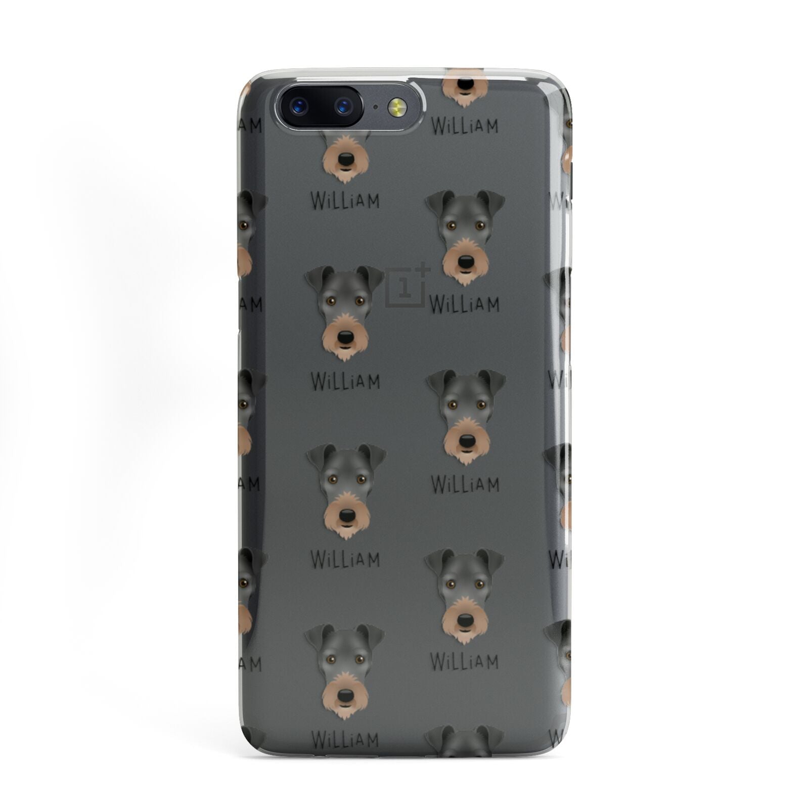 Irish Terrier Icon with Name OnePlus Case