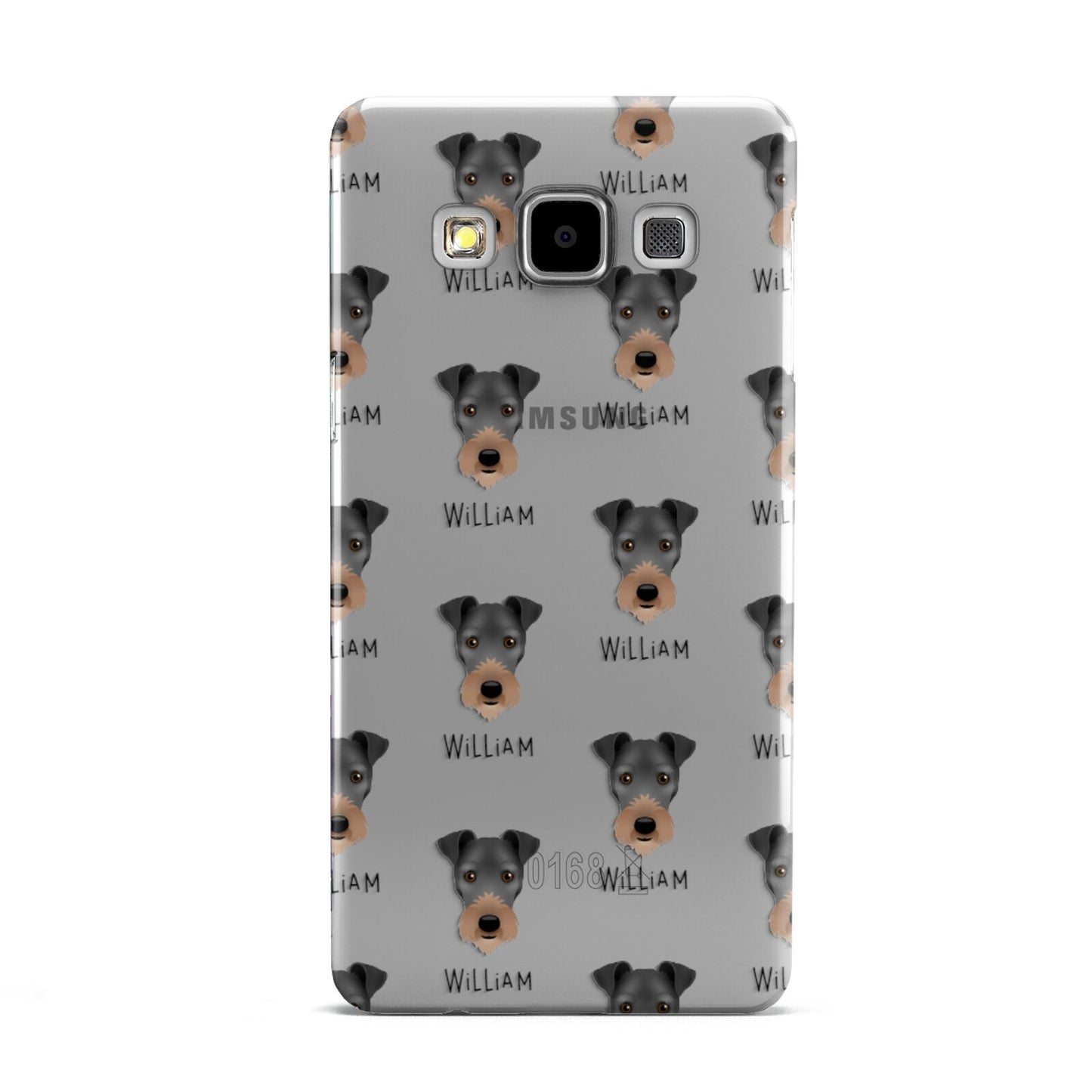 Irish Terrier Icon with Name Samsung Galaxy A5 Case