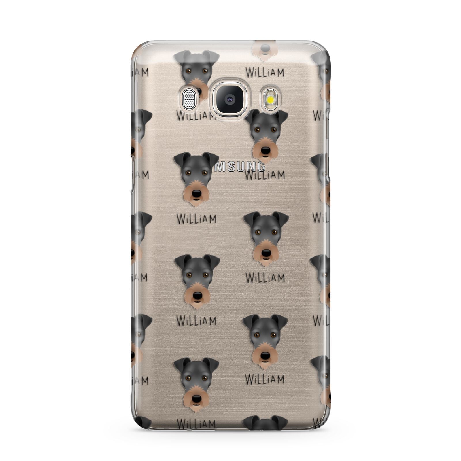Irish Terrier Icon with Name Samsung Galaxy J5 2016 Case