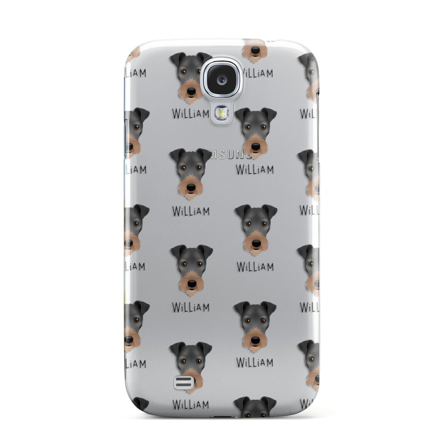 Irish Terrier Icon with Name Samsung Galaxy S4 Case