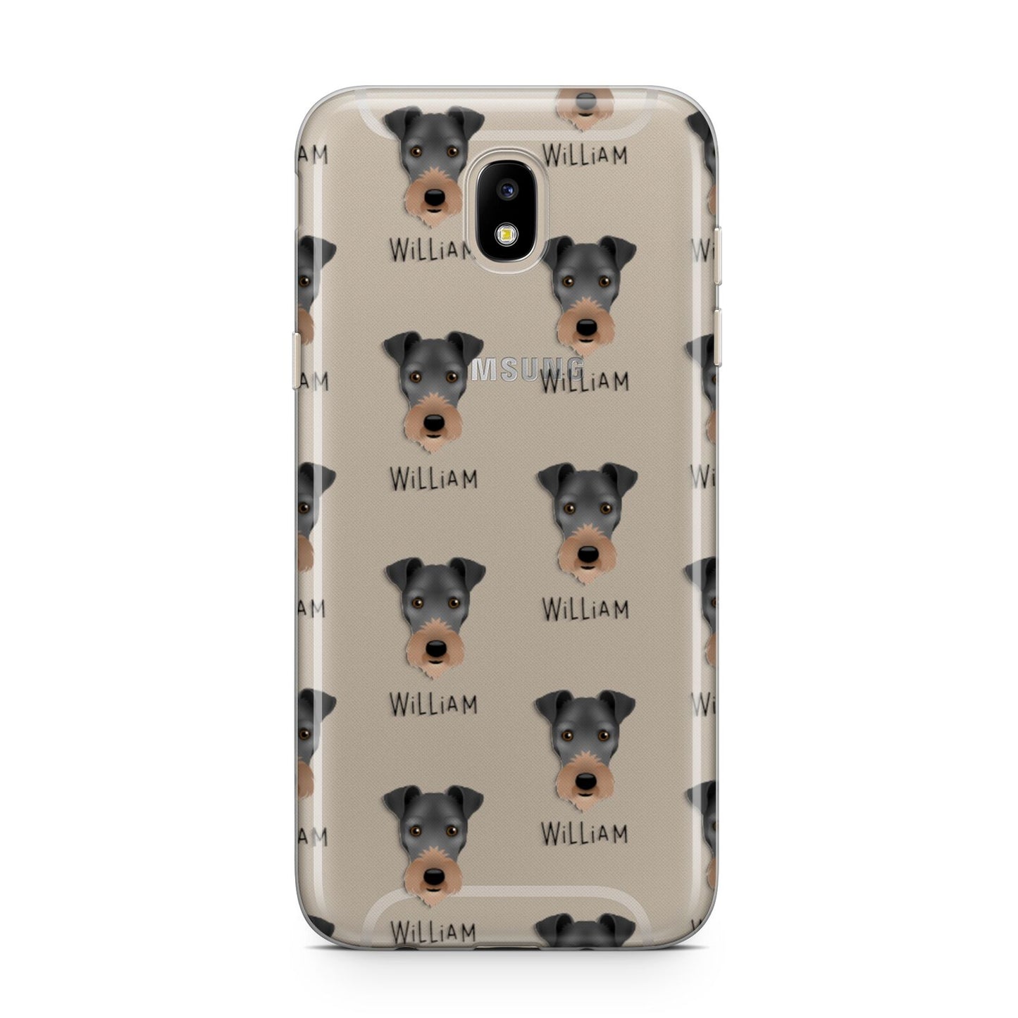 Irish Terrier Icon with Name Samsung J5 2017 Case