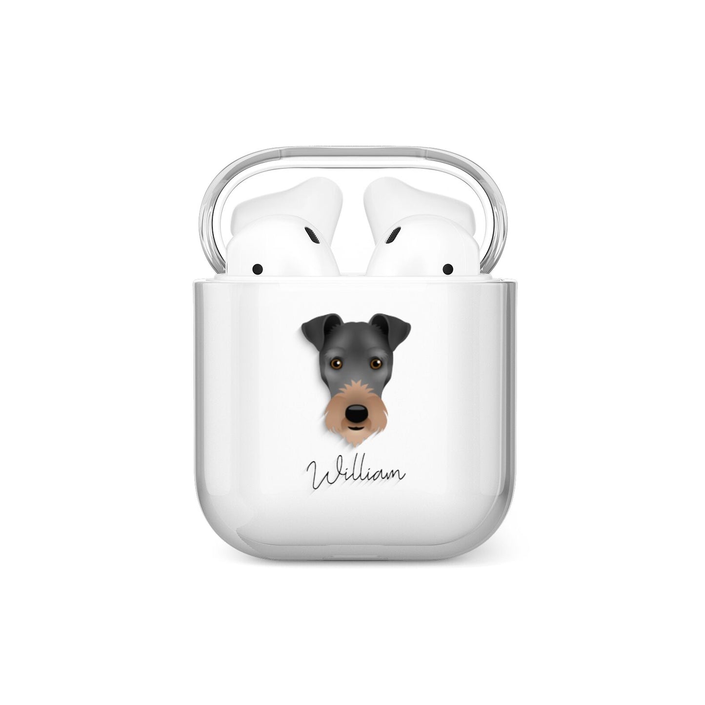 Irish Terrier Personalised AirPods Case