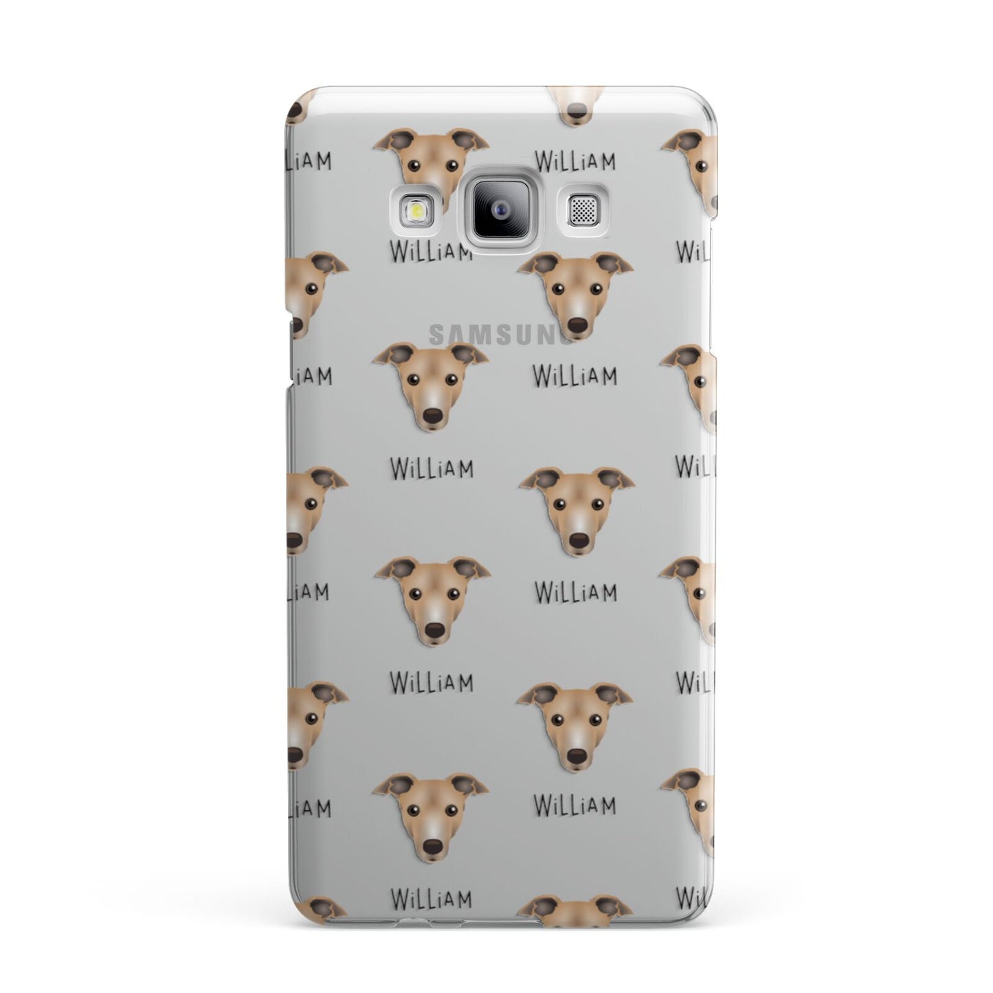 Italian Greyhound Icon with Name Samsung Galaxy A7 2015 Case