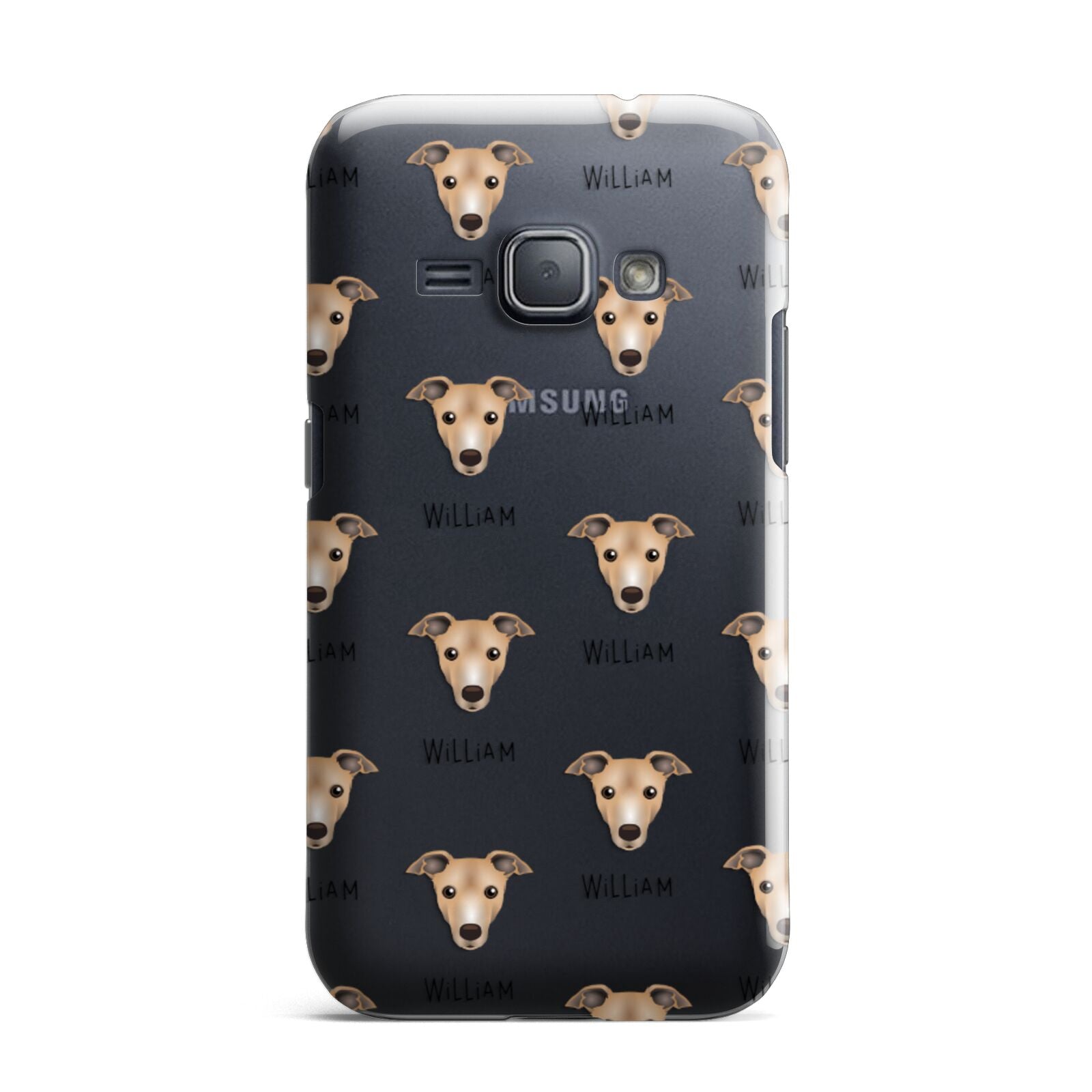 Italian Greyhound Icon with Name Samsung Galaxy J1 2016 Case