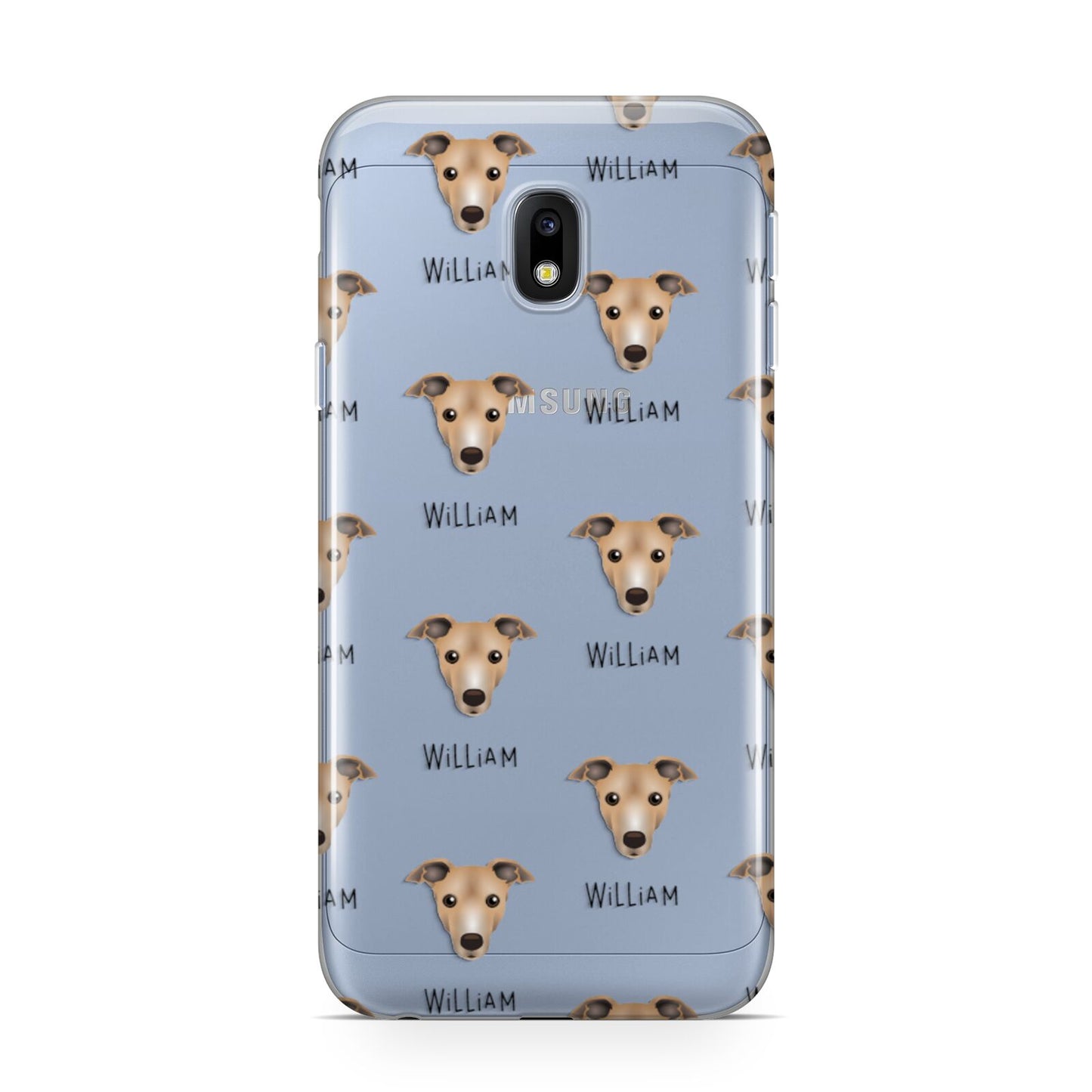 Italian Greyhound Icon with Name Samsung Galaxy J3 2017 Case