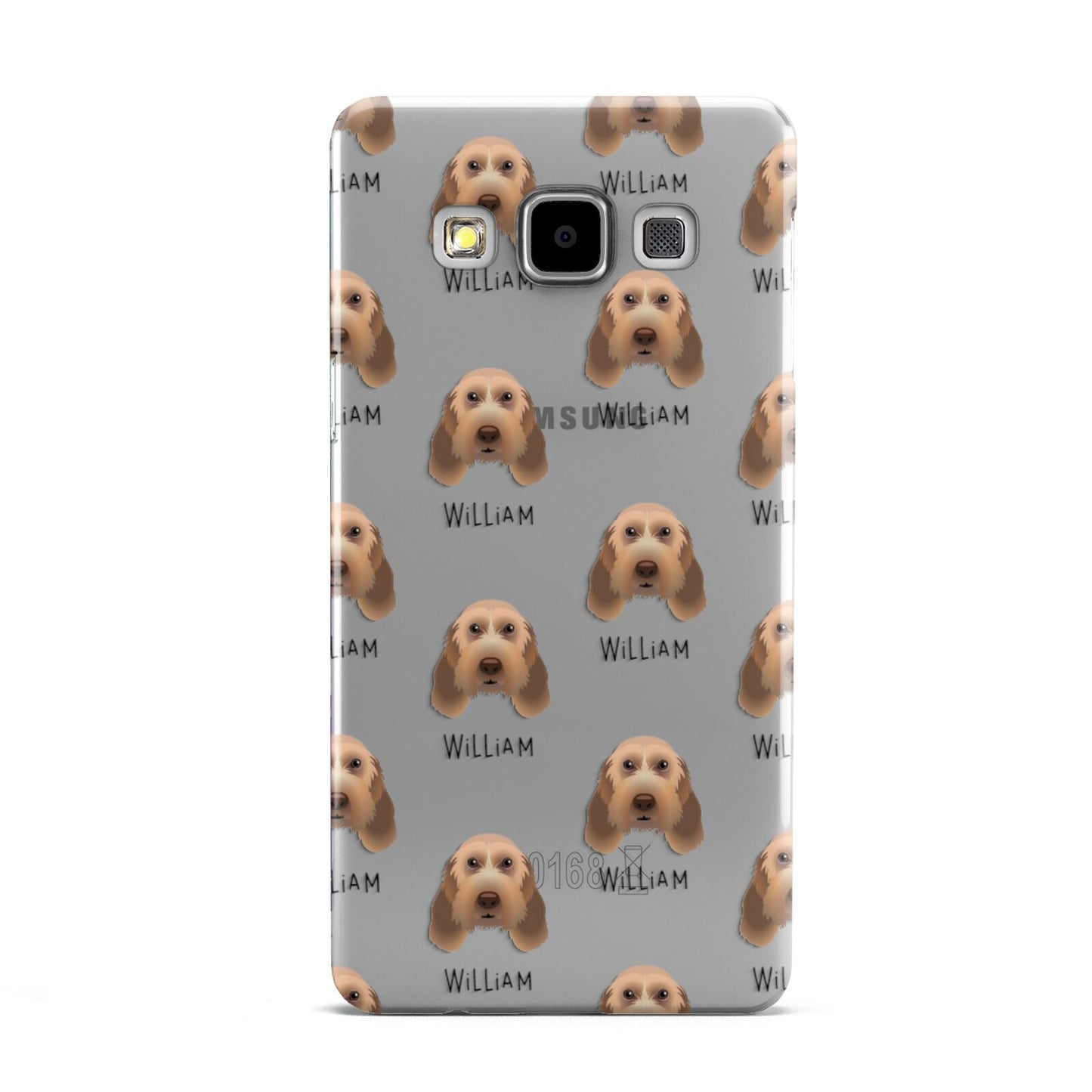 Italian Spinone Icon with Name Samsung Galaxy A5 Case