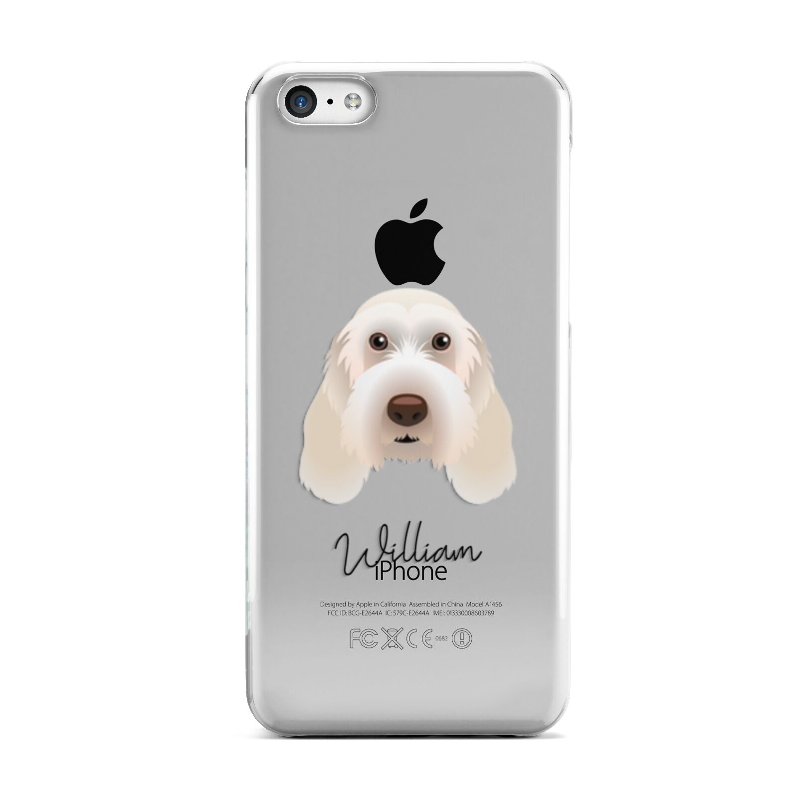 Italian Spinone Personalised Apple iPhone 5c Case