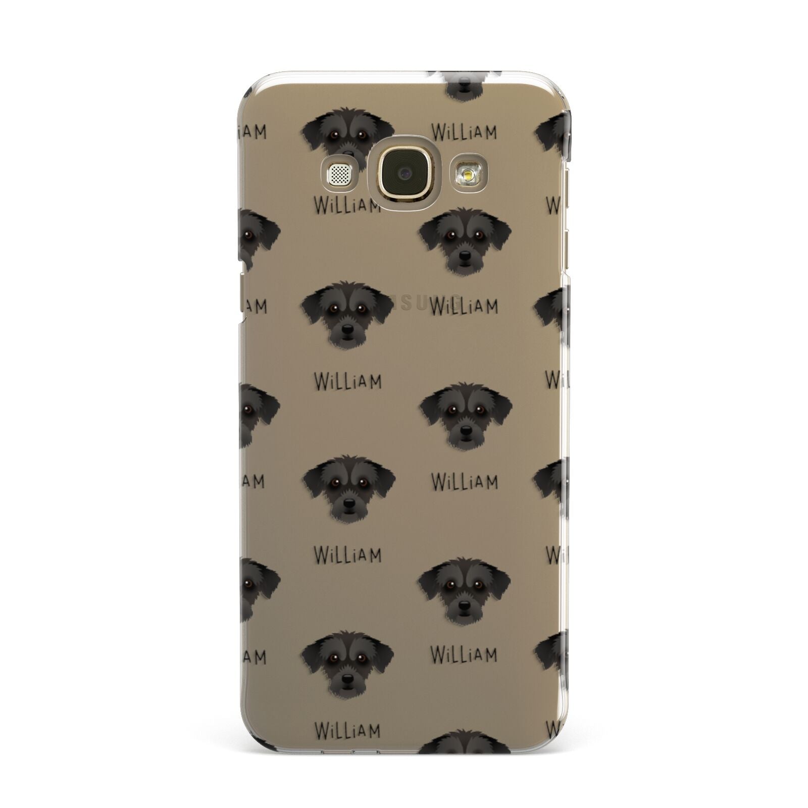 Jack A Poo Icon with Name Samsung Galaxy A8 Case