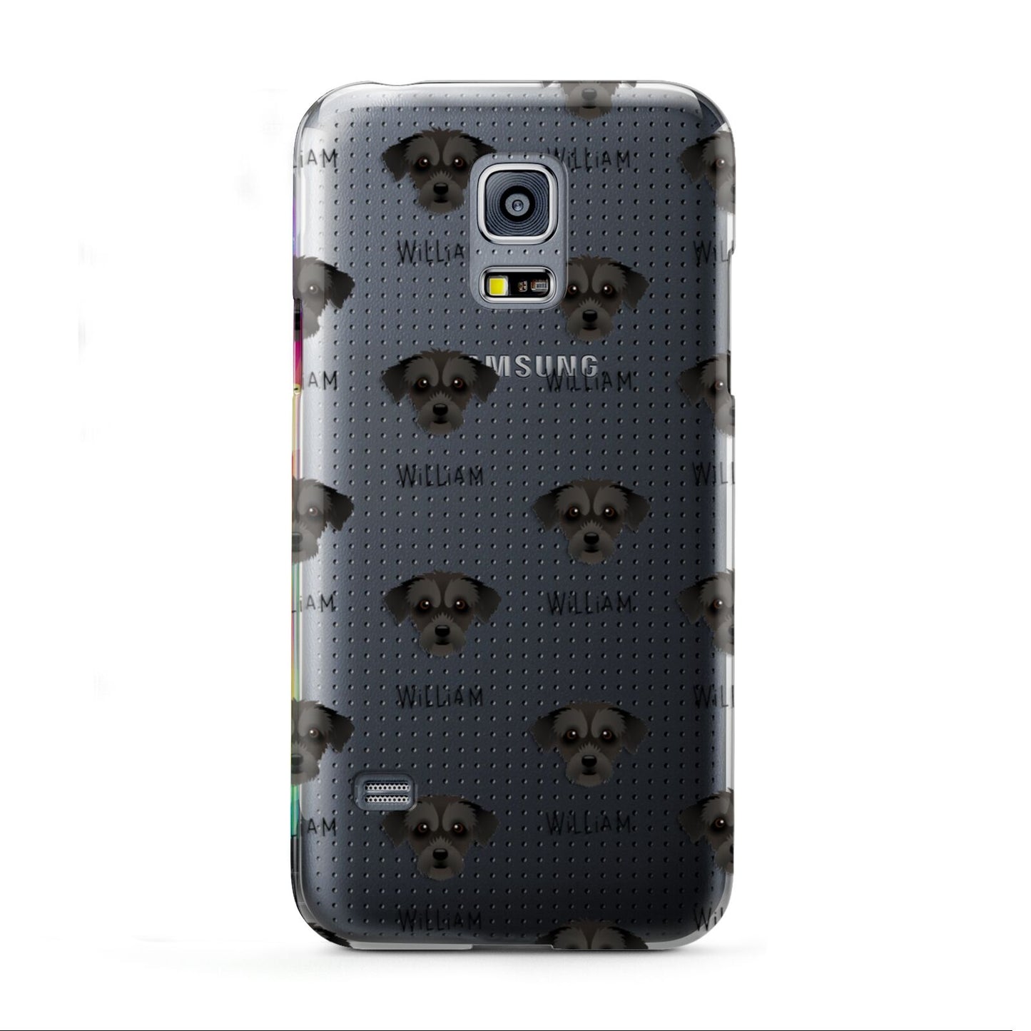 Jack A Poo Icon with Name Samsung Galaxy S5 Mini Case