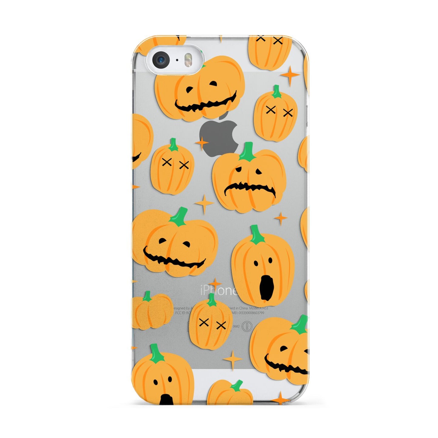 Jack O Lanterns with Transparent Background Apple iPhone 5 Case