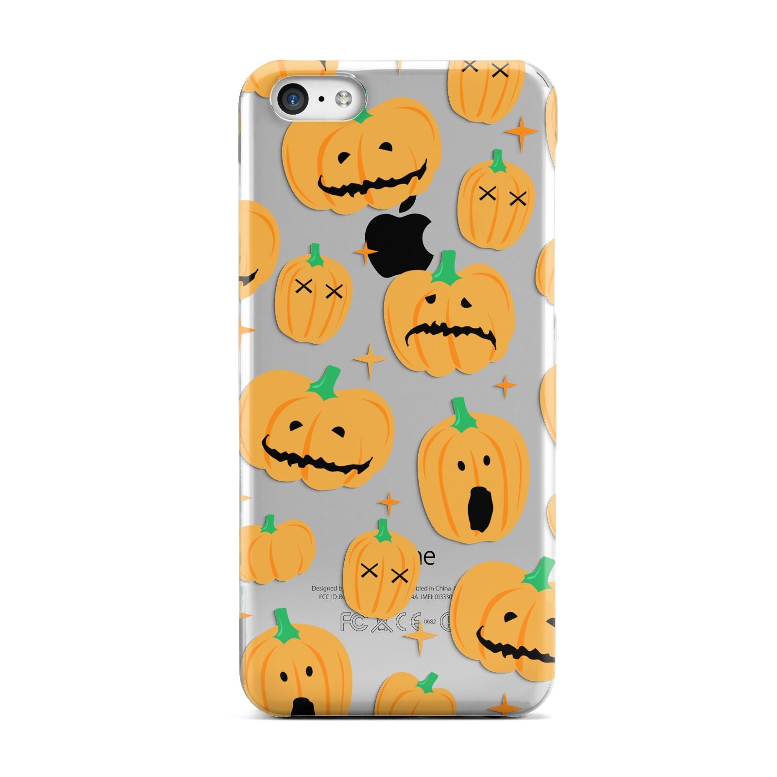 Jack O Lanterns with Transparent Background Apple iPhone 5c Case