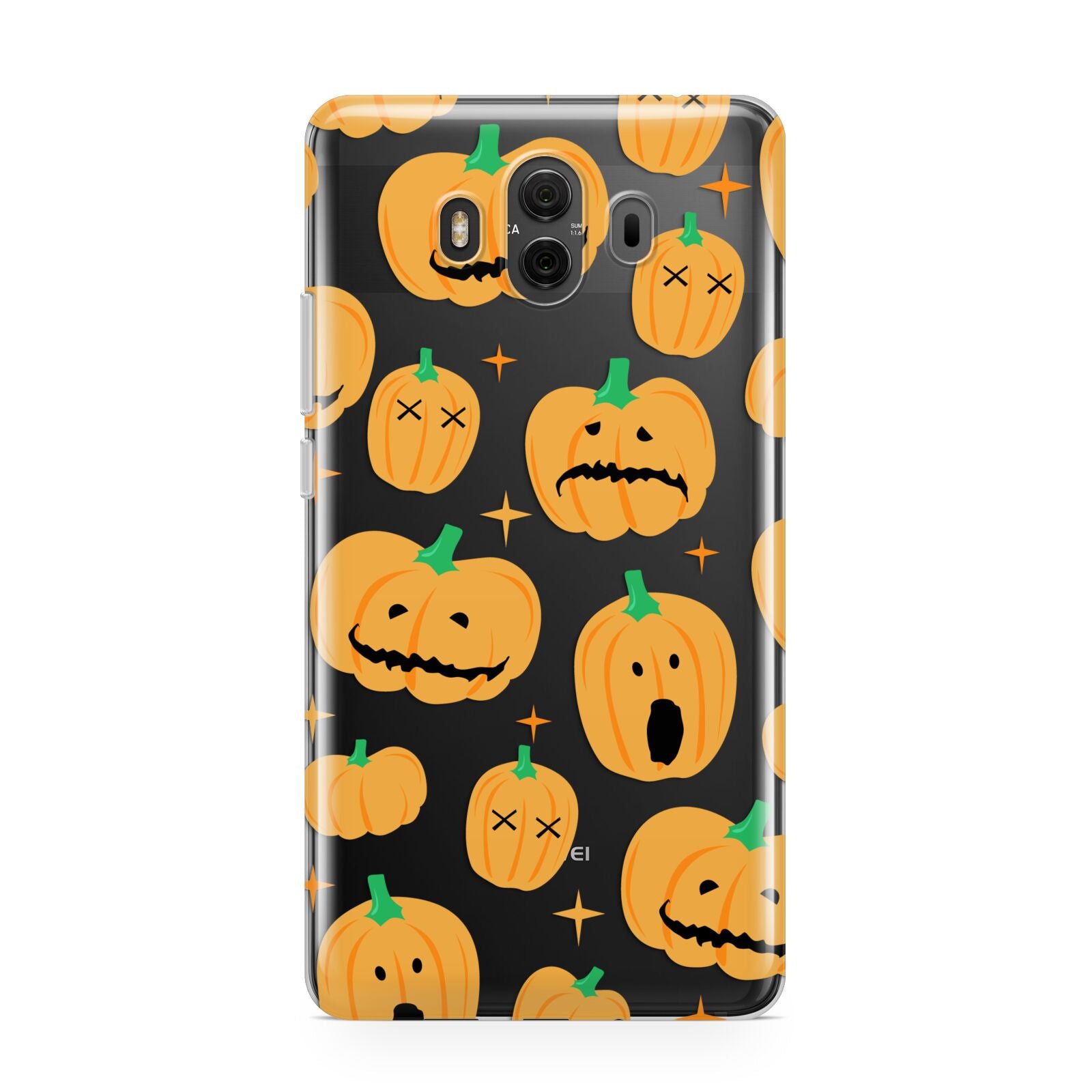 Jack O Lanterns with Transparent Background Huawei Mate 10 Protective Phone Case