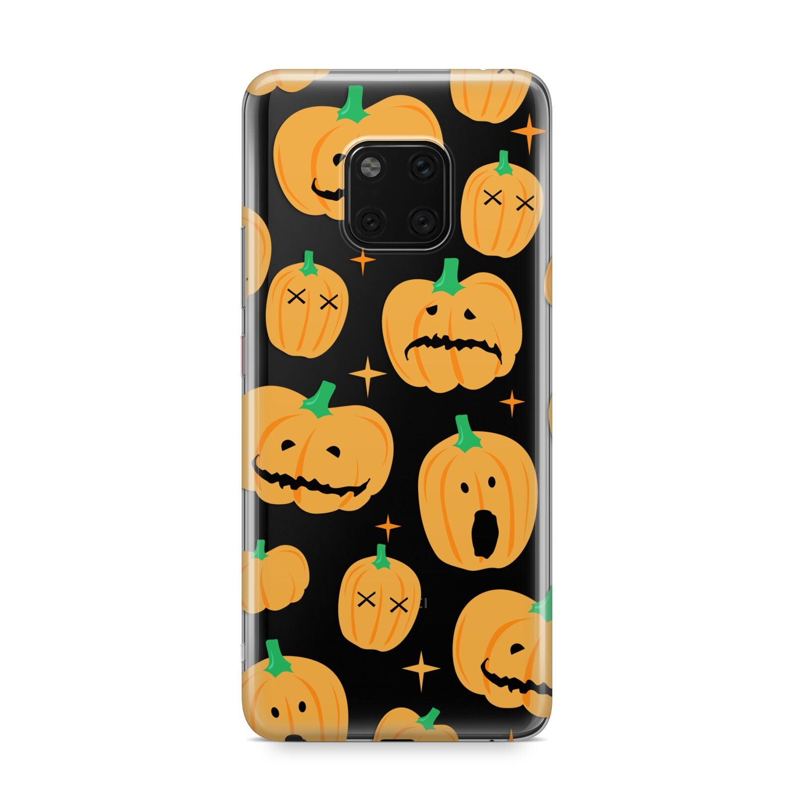 Jack O Lanterns with Transparent Background Huawei Mate 20 Pro Phone Case