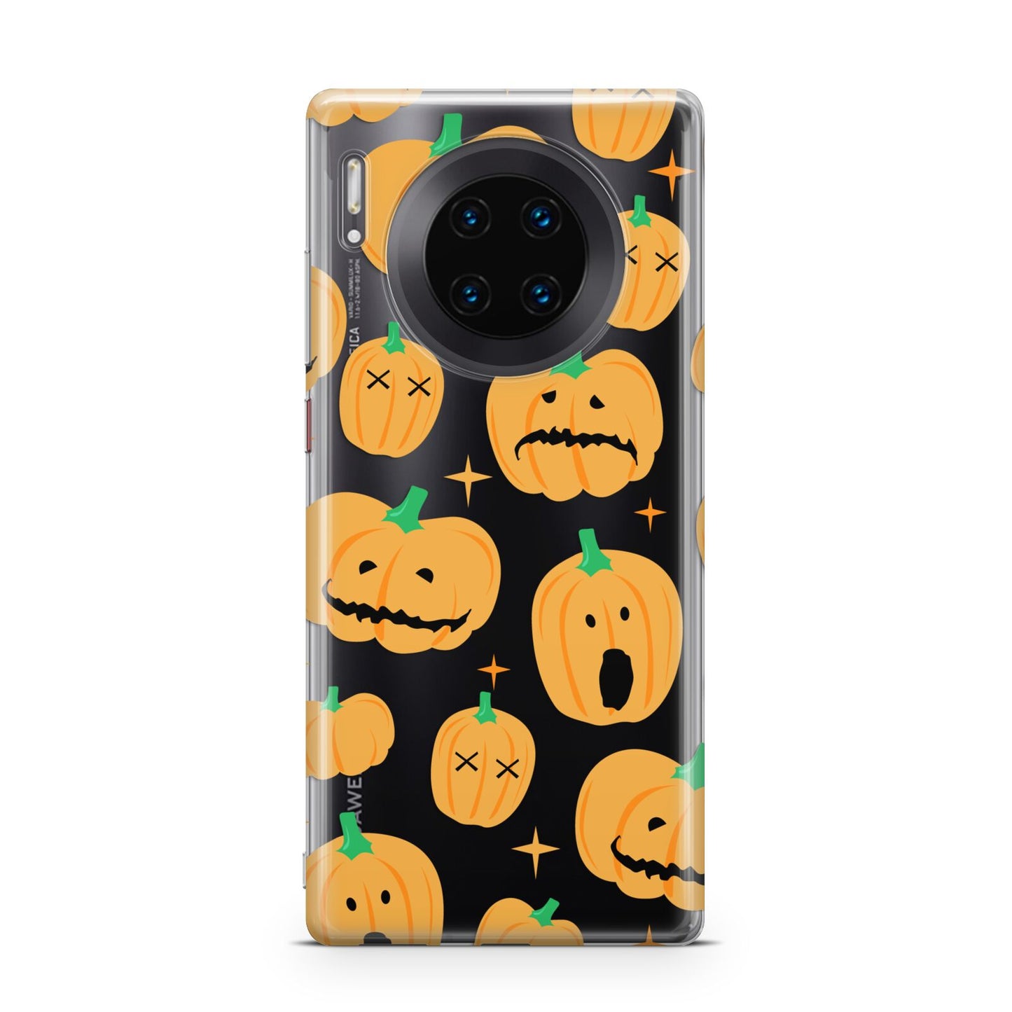 Jack O Lanterns with Transparent Background Huawei Mate 30 Pro Phone Case