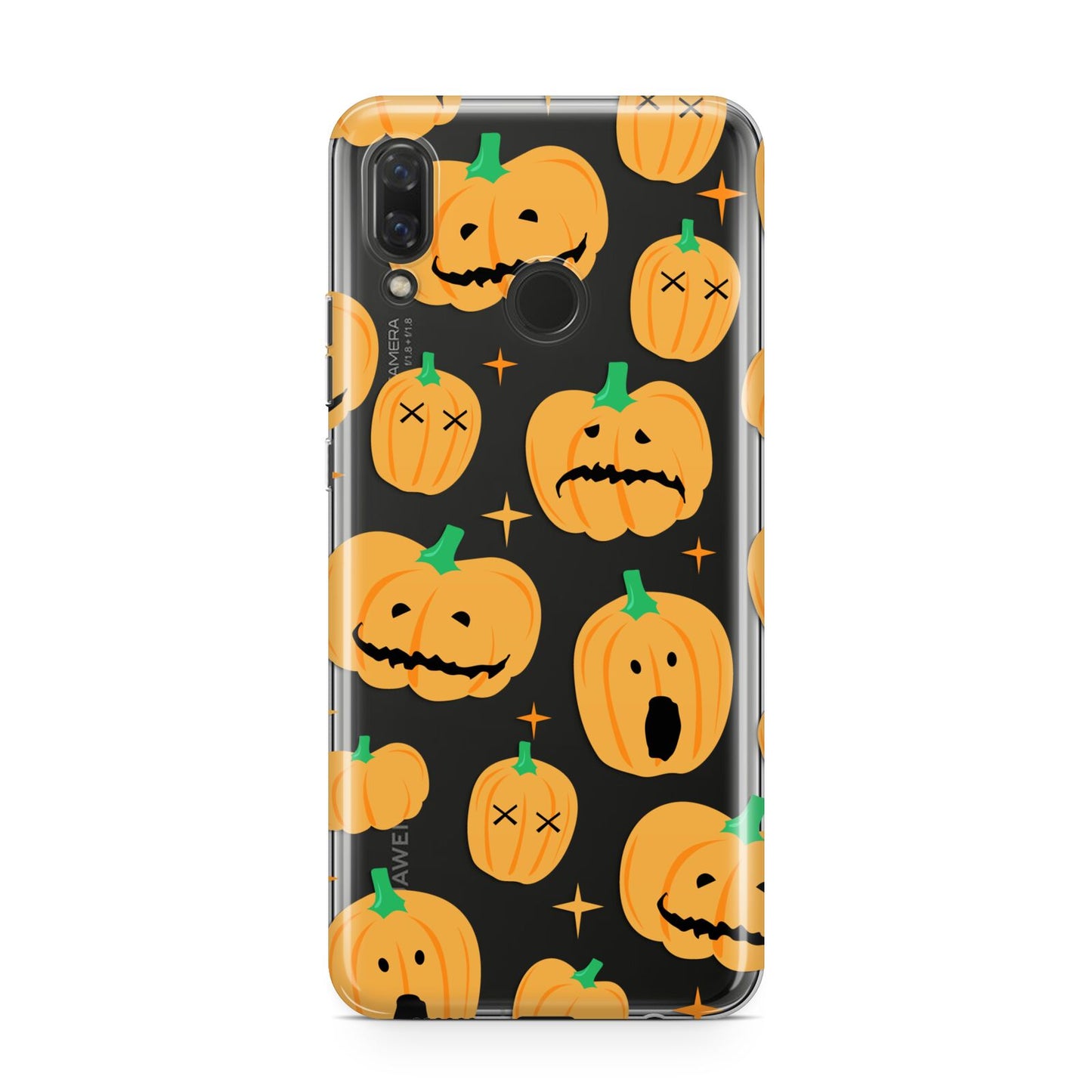 Jack O Lanterns with Transparent Background Huawei Nova 3 Phone Case