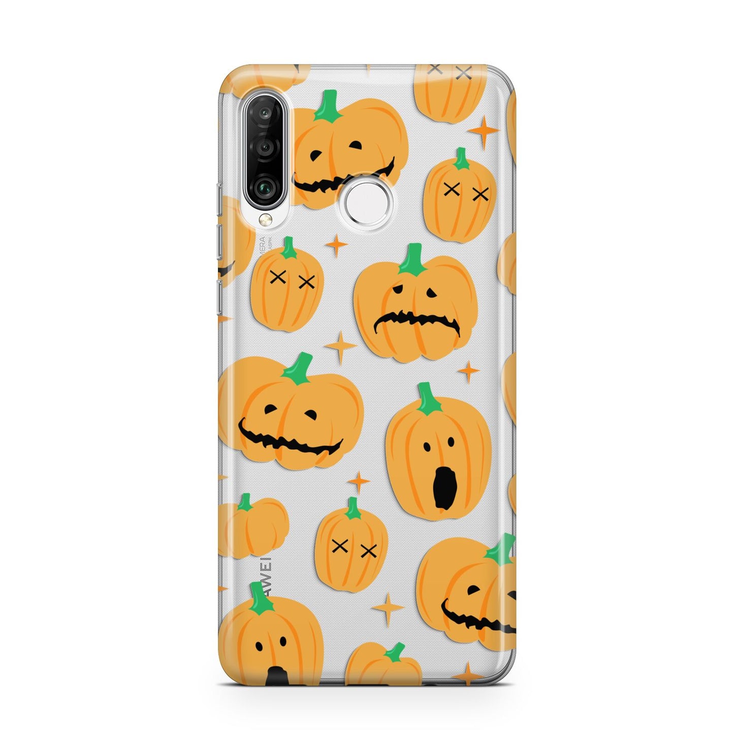 Jack O Lanterns with Transparent Background Huawei P30 Lite Phone Case