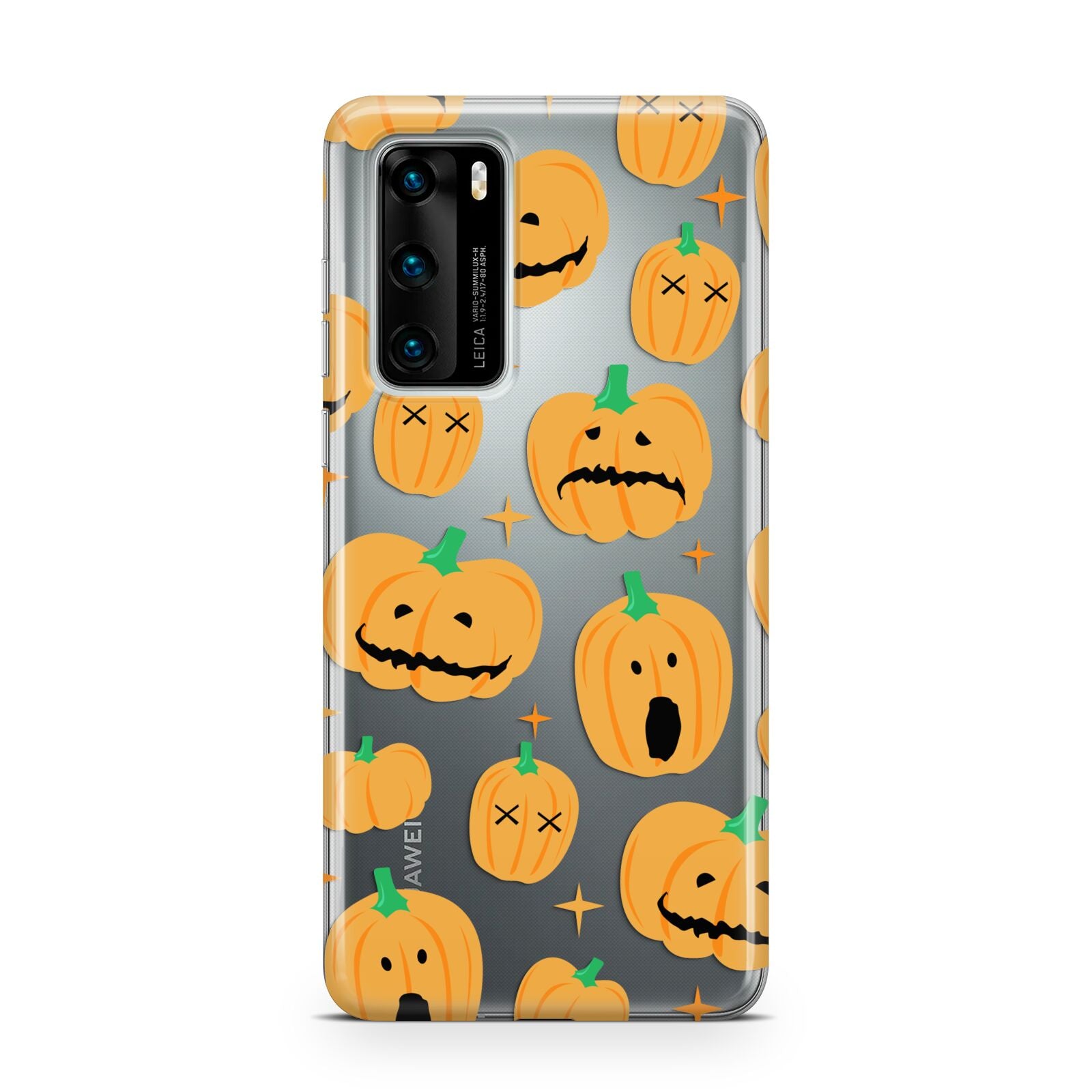 Jack O Lanterns with Transparent Background Huawei P40 Phone Case