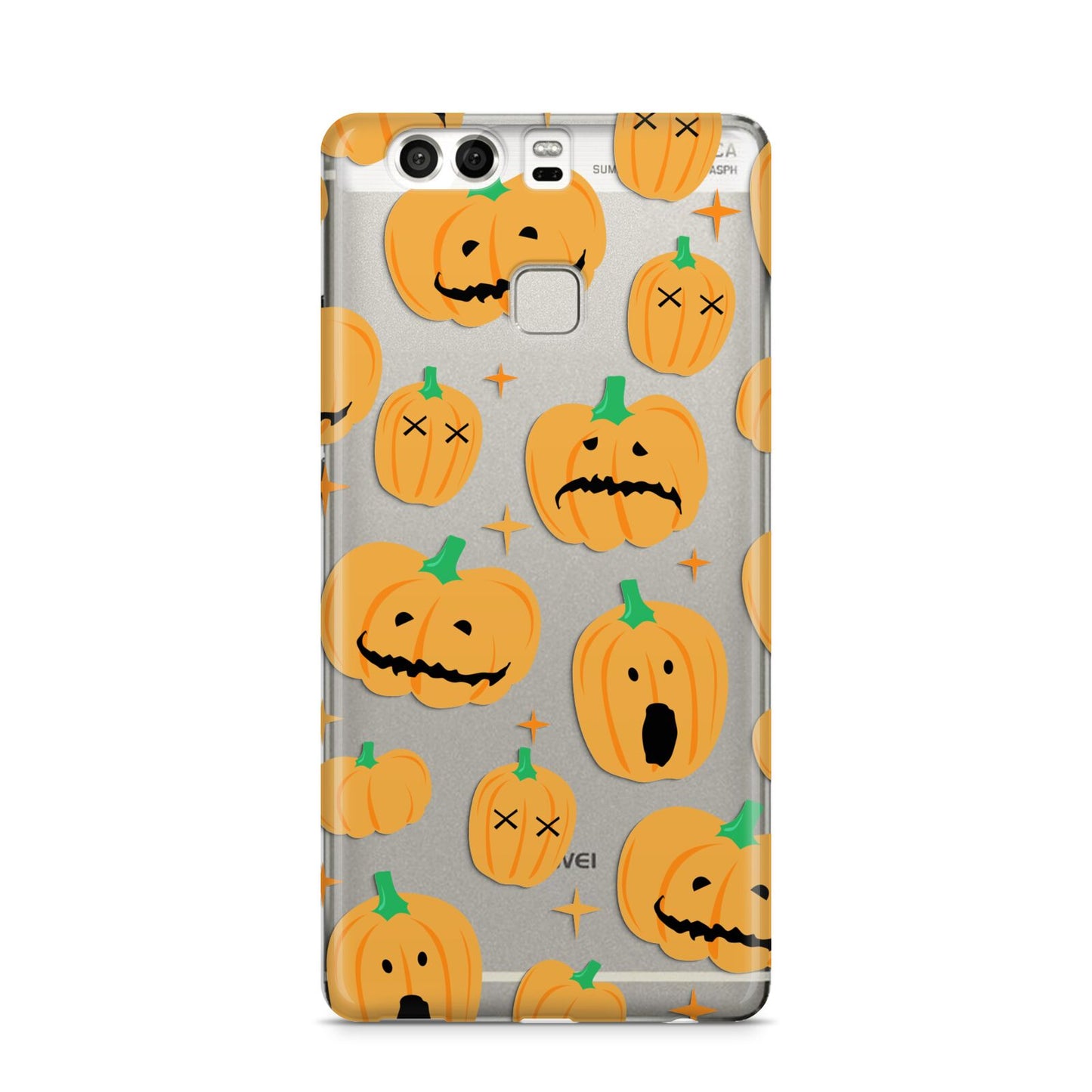 Jack O Lanterns with Transparent Background Huawei P9 Case