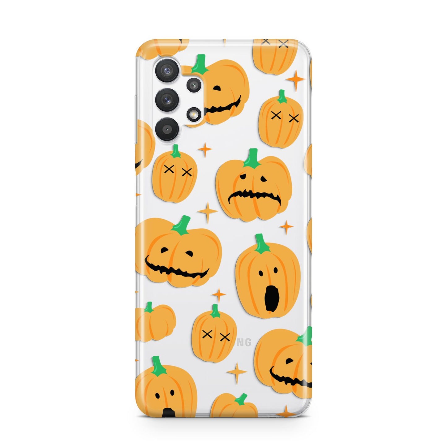 Jack O Lanterns with Transparent Background Samsung A32 5G Case