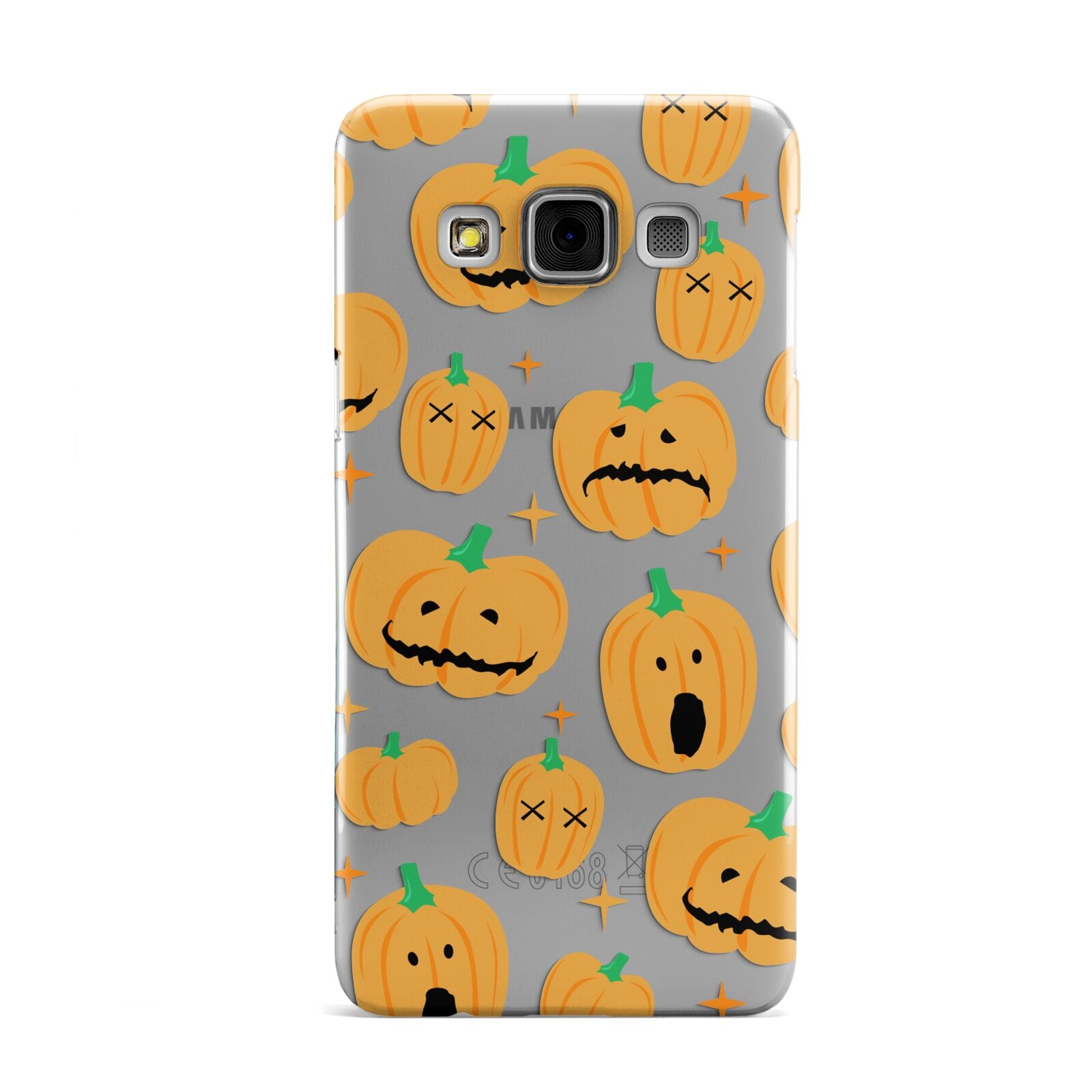 Jack O Lanterns with Transparent Background Samsung Galaxy A3 Case