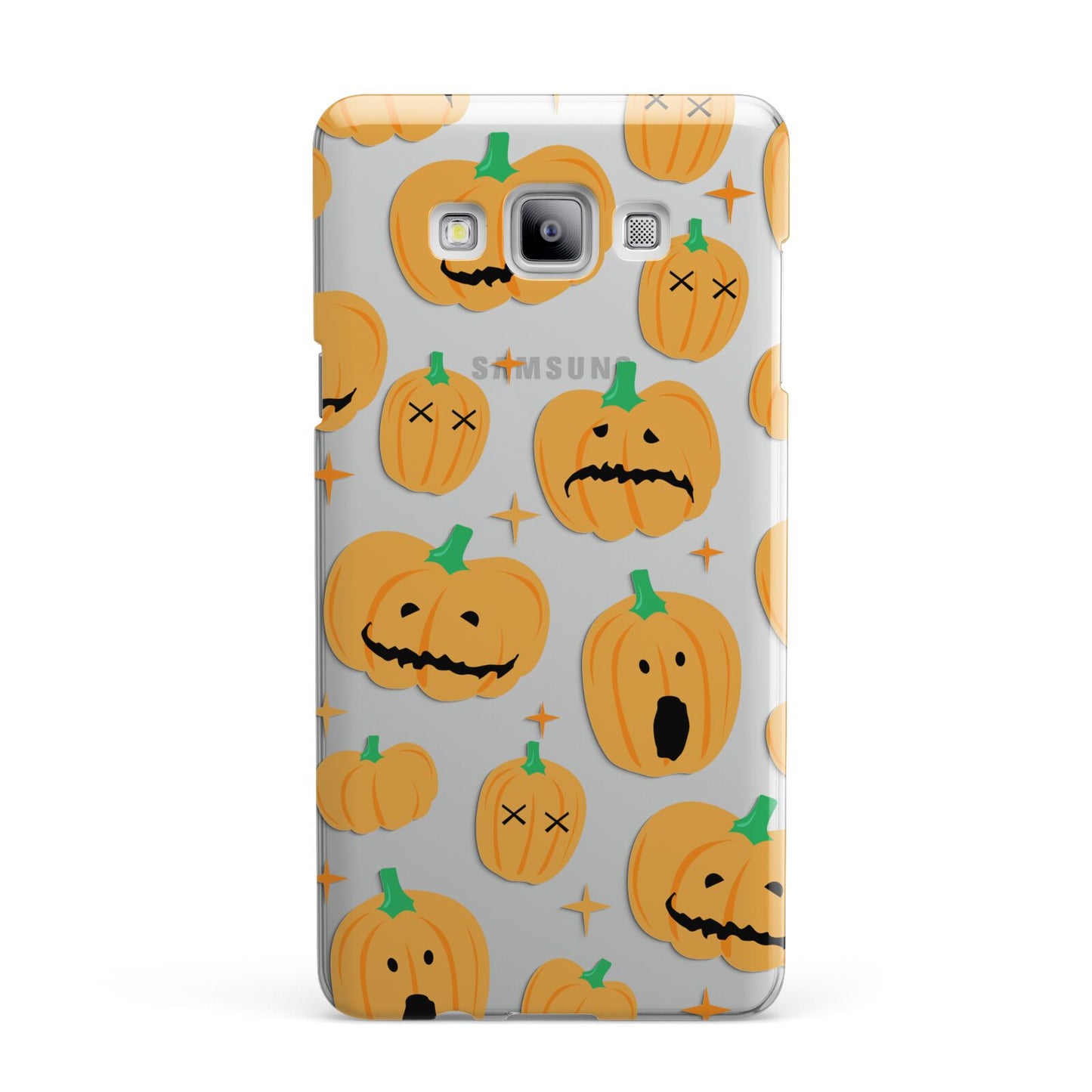 Jack O Lanterns with Transparent Background Samsung Galaxy A7 2015 Case