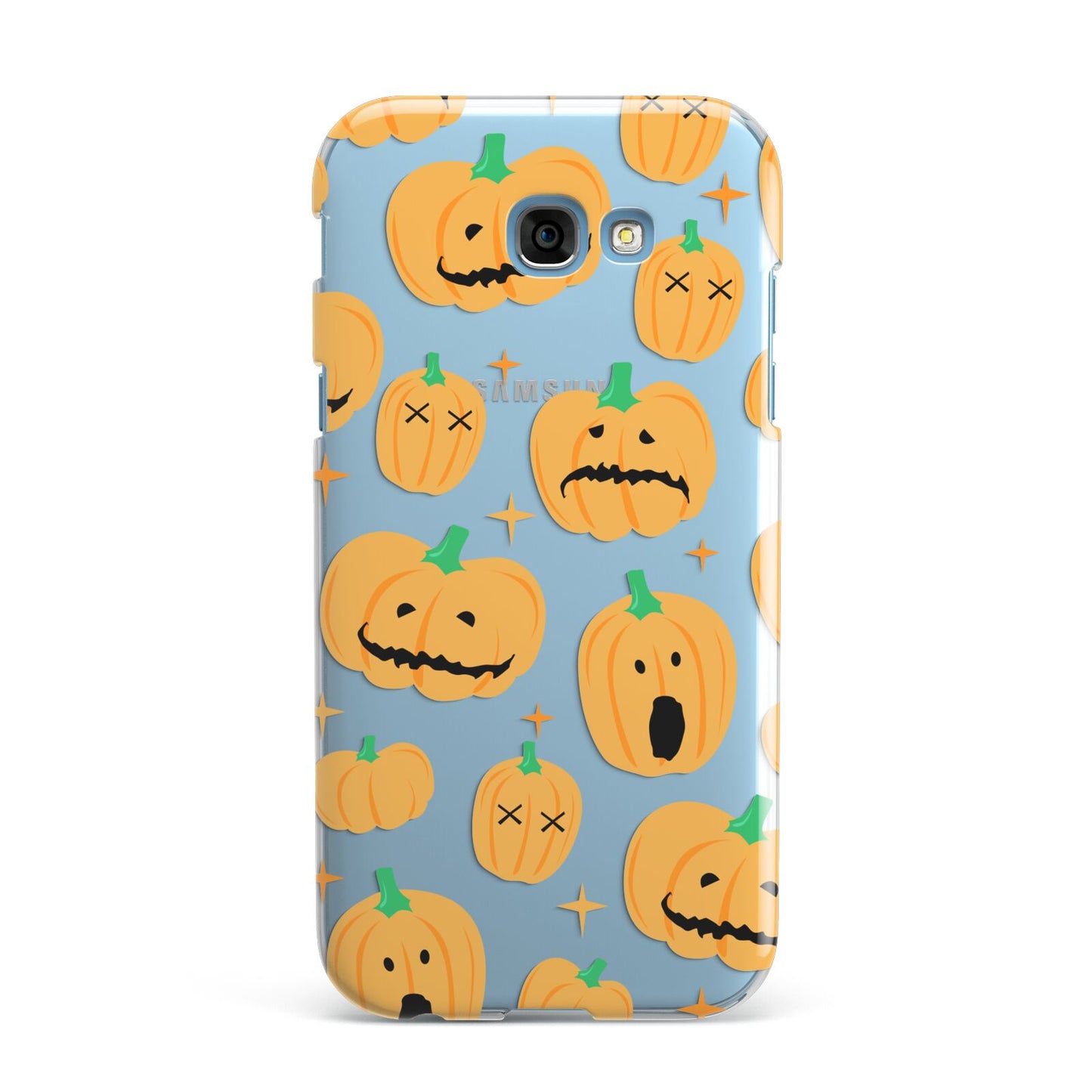 Jack O Lanterns with Transparent Background Samsung Galaxy A7 2017 Case