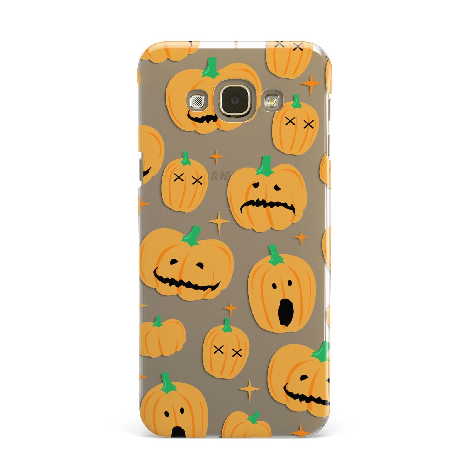 Jack O Lanterns with Transparent Background Samsung Galaxy A8 Case