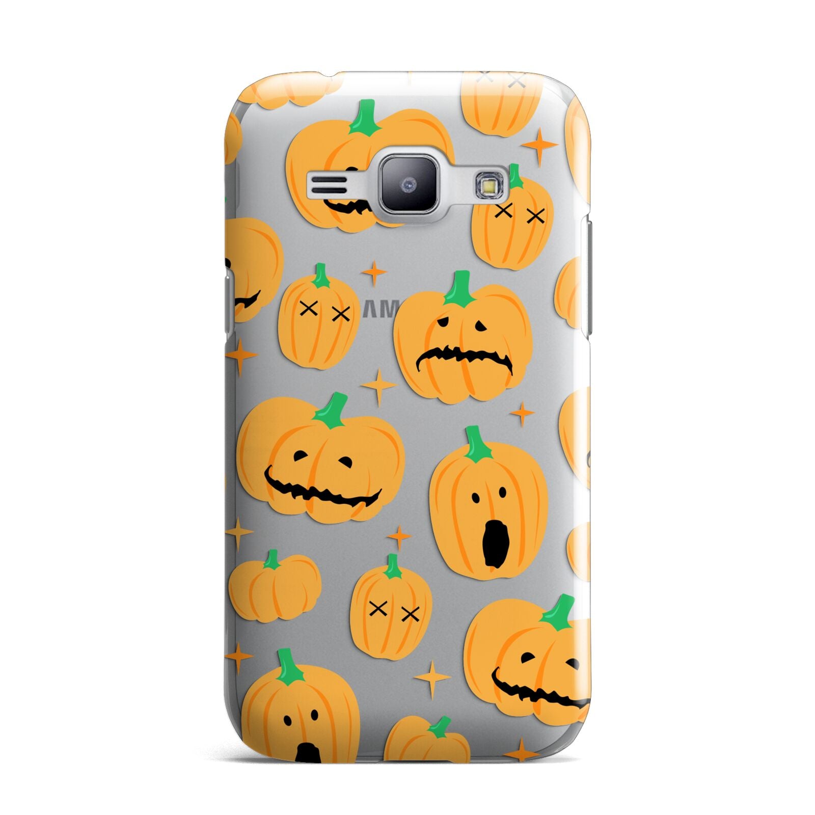 Jack O Lanterns with Transparent Background Samsung Galaxy J1 2015 Case