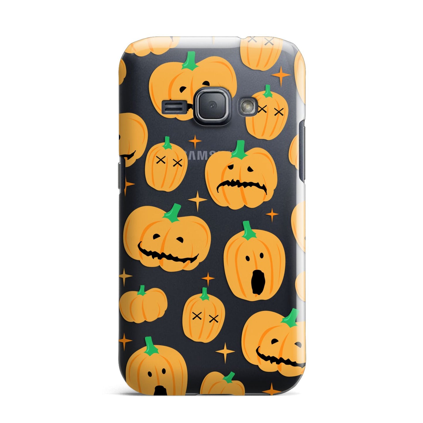 Jack O Lanterns with Transparent Background Samsung Galaxy J1 2016 Case