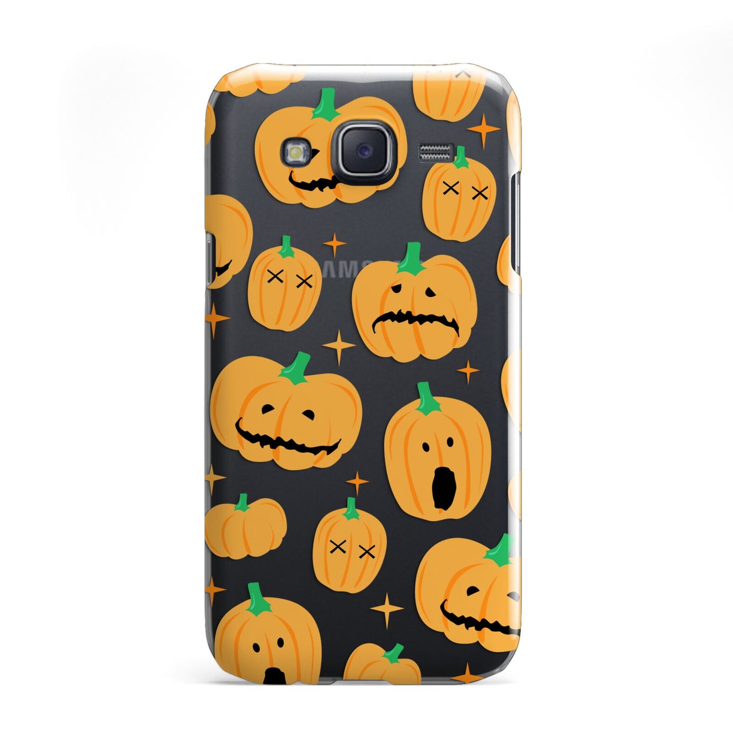 Jack O Lanterns with Transparent Background Samsung Galaxy J5 Case