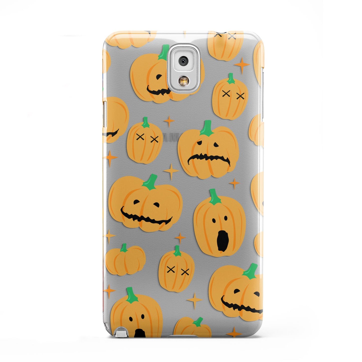 Jack O Lanterns with Transparent Background Samsung Galaxy Note 3 Case