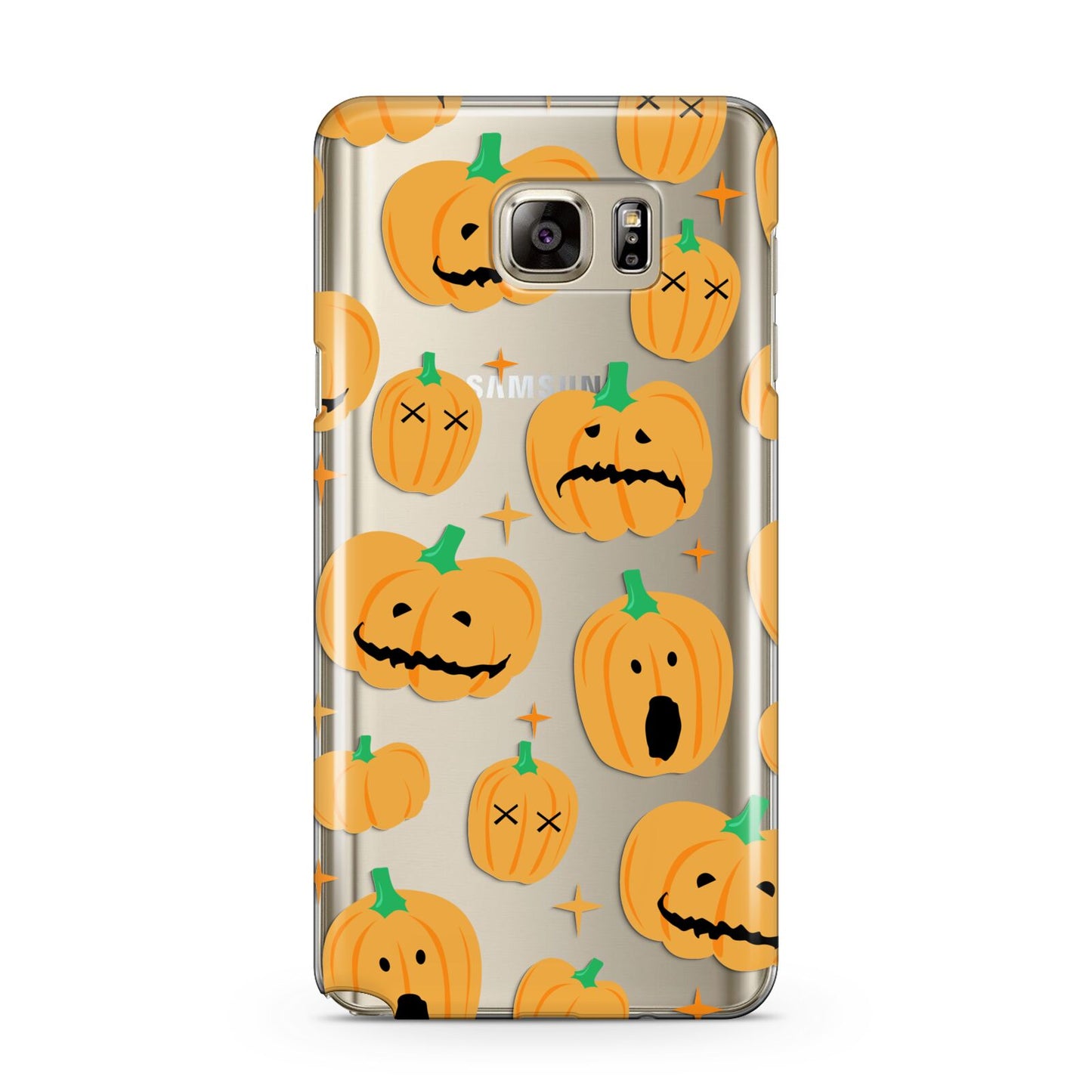 Jack O Lanterns with Transparent Background Samsung Galaxy Note 5 Case