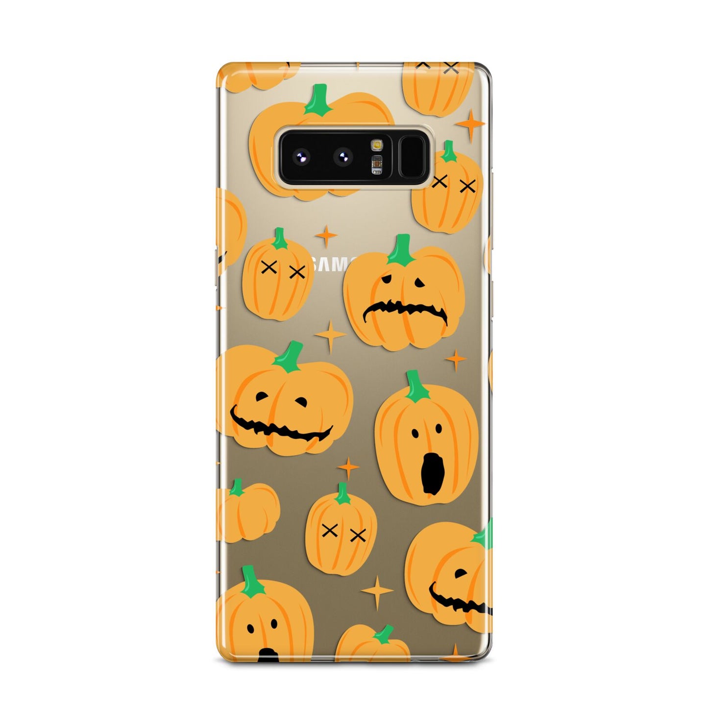 Jack O Lanterns with Transparent Background Samsung Galaxy Note 8 Case