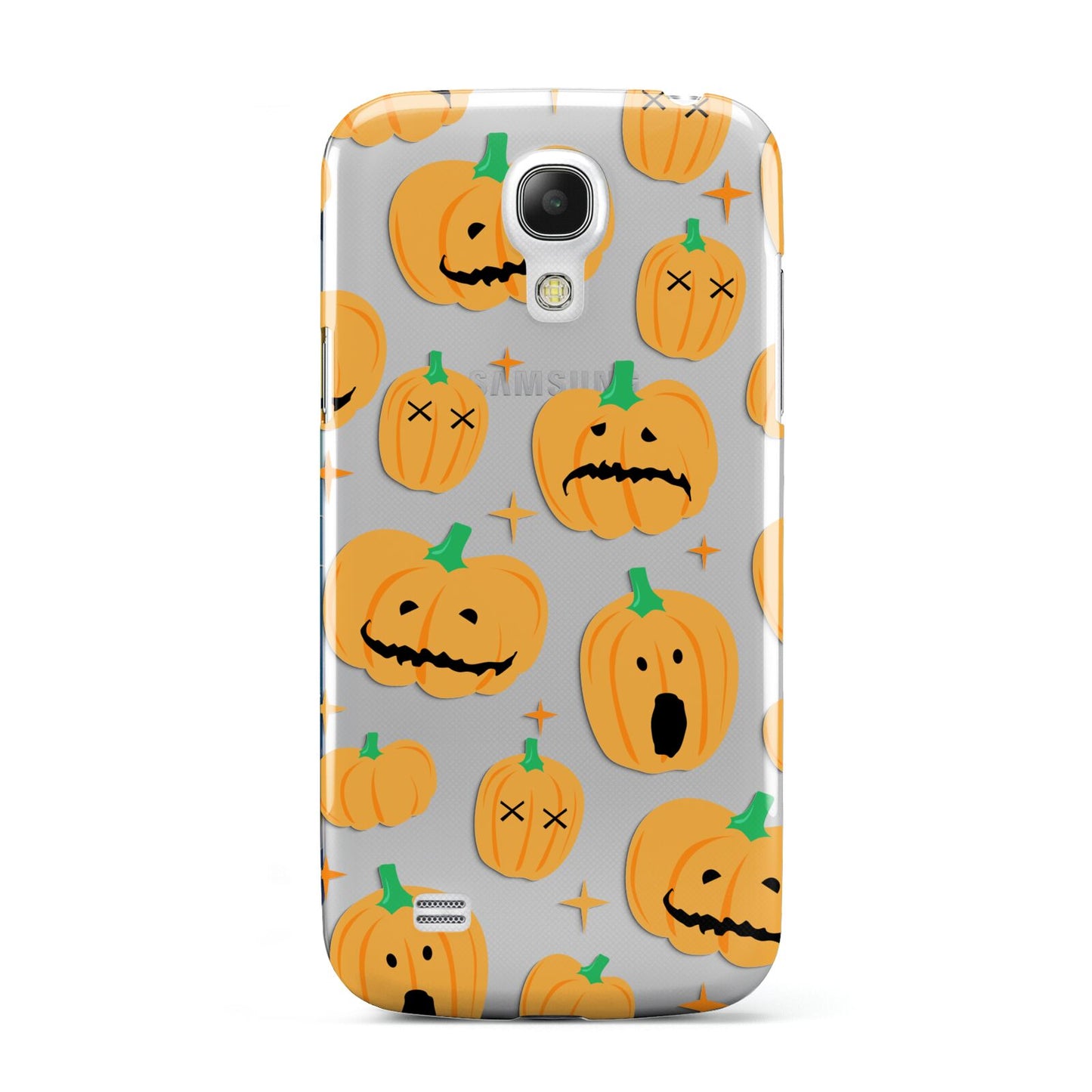 Jack O Lanterns with Transparent Background Samsung Galaxy S4 Mini Case