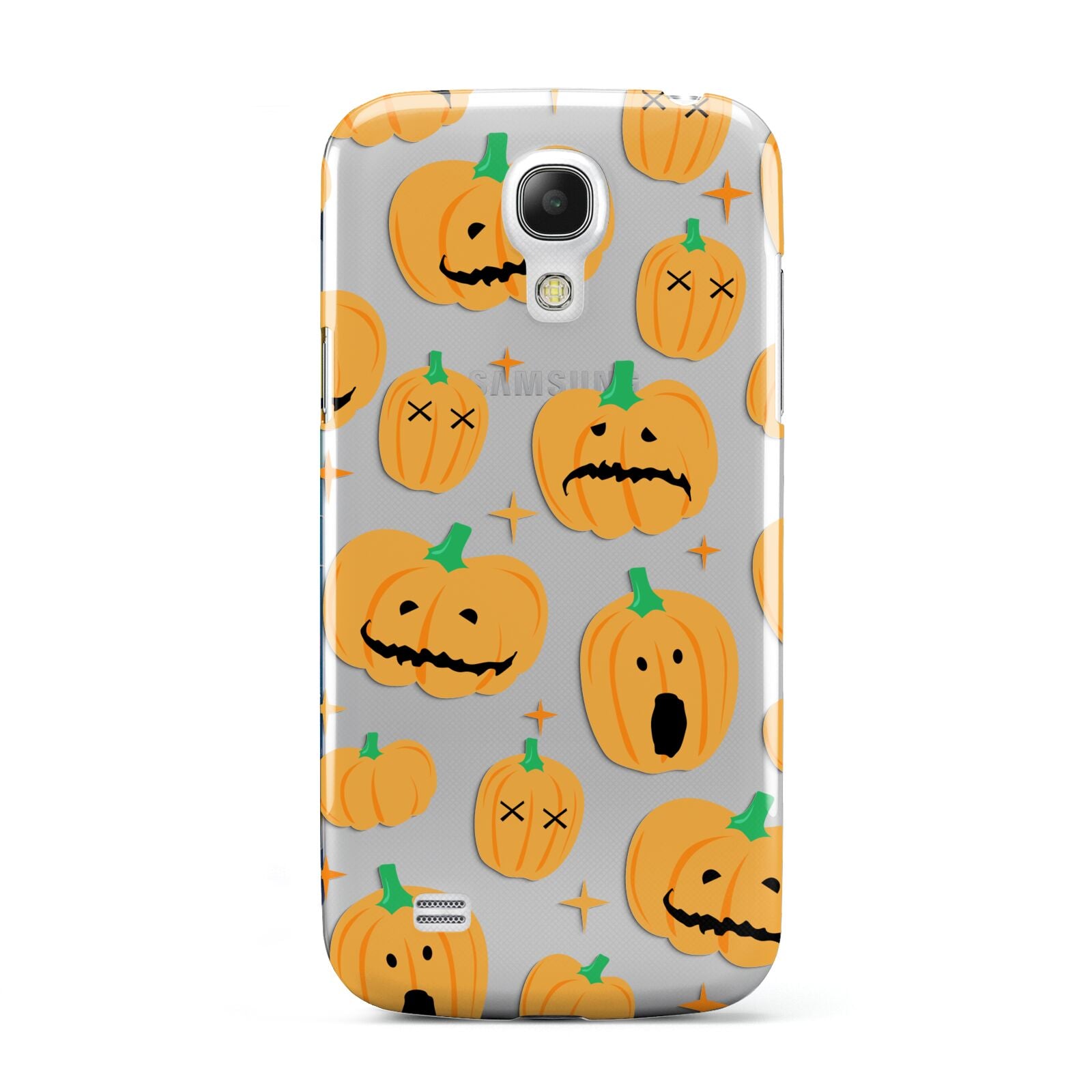 Jack O Lanterns with Transparent Background Samsung Galaxy S4 Mini Case