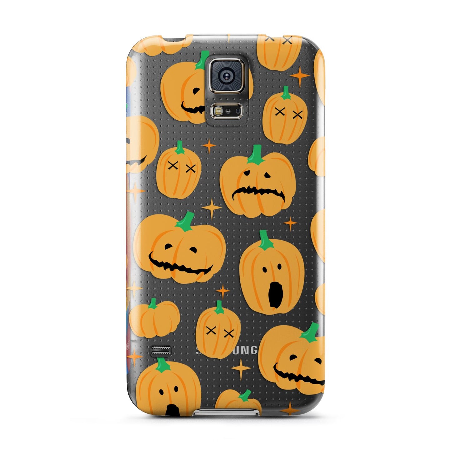 Jack O Lanterns with Transparent Background Samsung Galaxy S5 Case