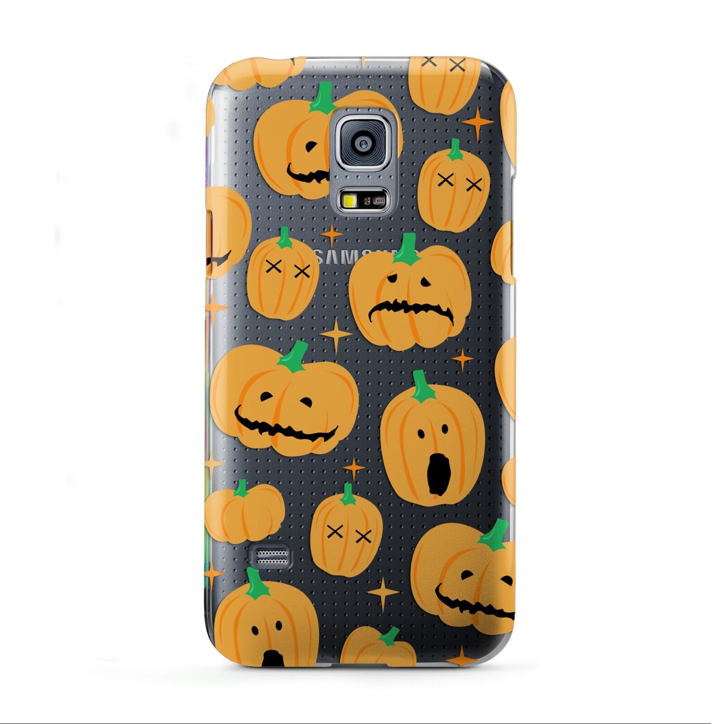 Jack O Lanterns with Transparent Background Samsung Galaxy S5 Mini Case