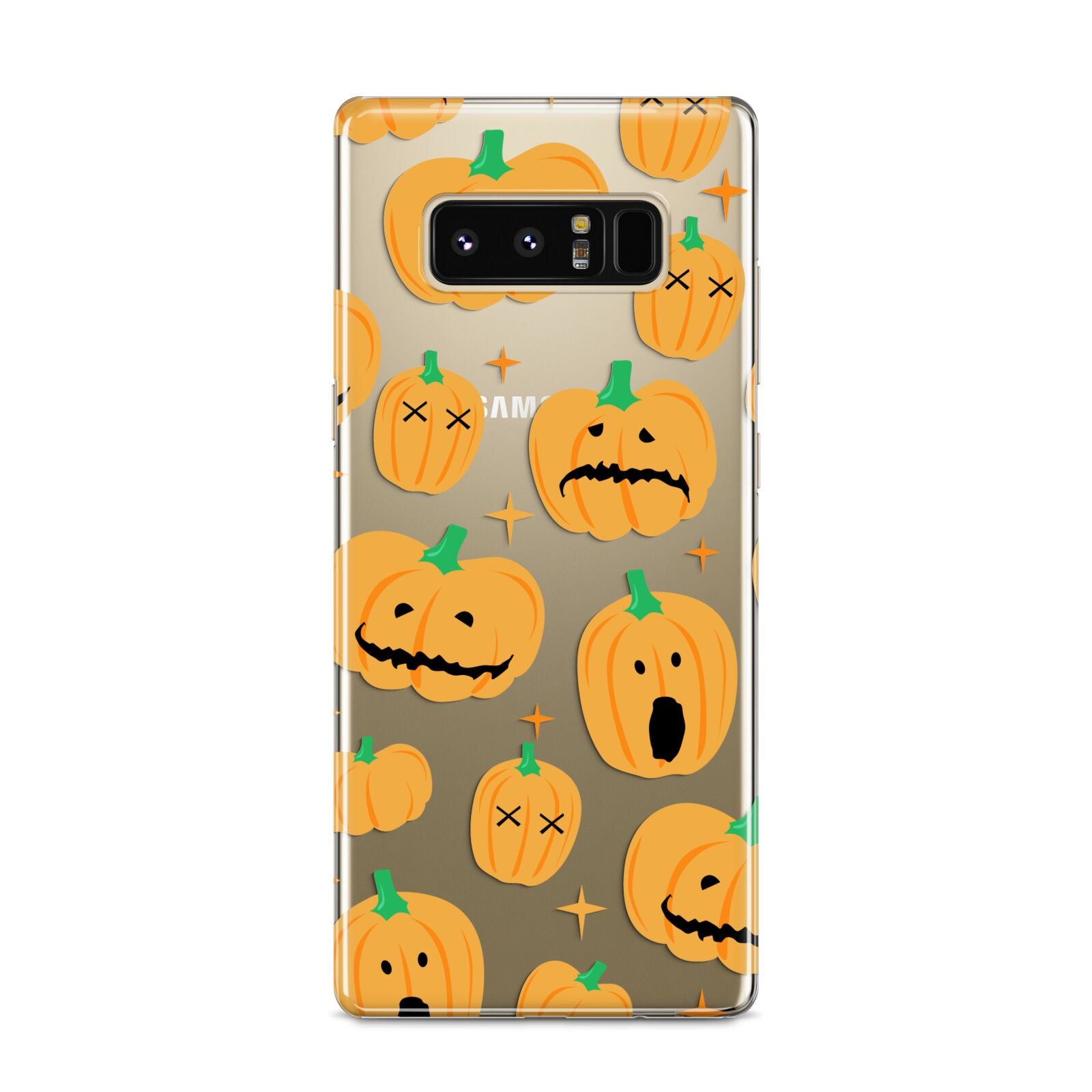 Jack O Lanterns with Transparent Background Samsung Galaxy S8 Case