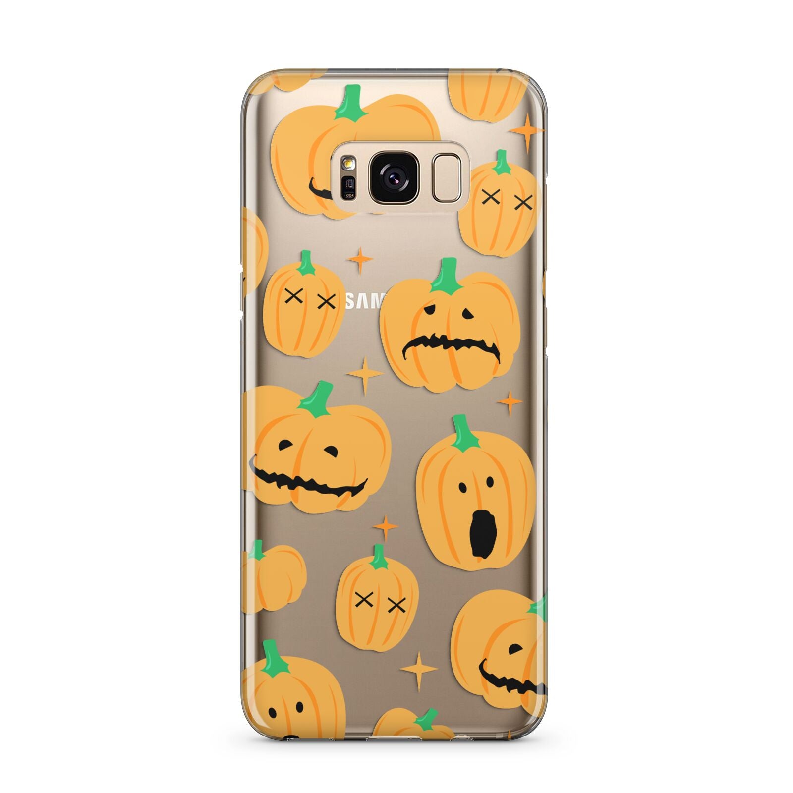 Jack O Lanterns with Transparent Background Samsung Galaxy S8 Plus Case