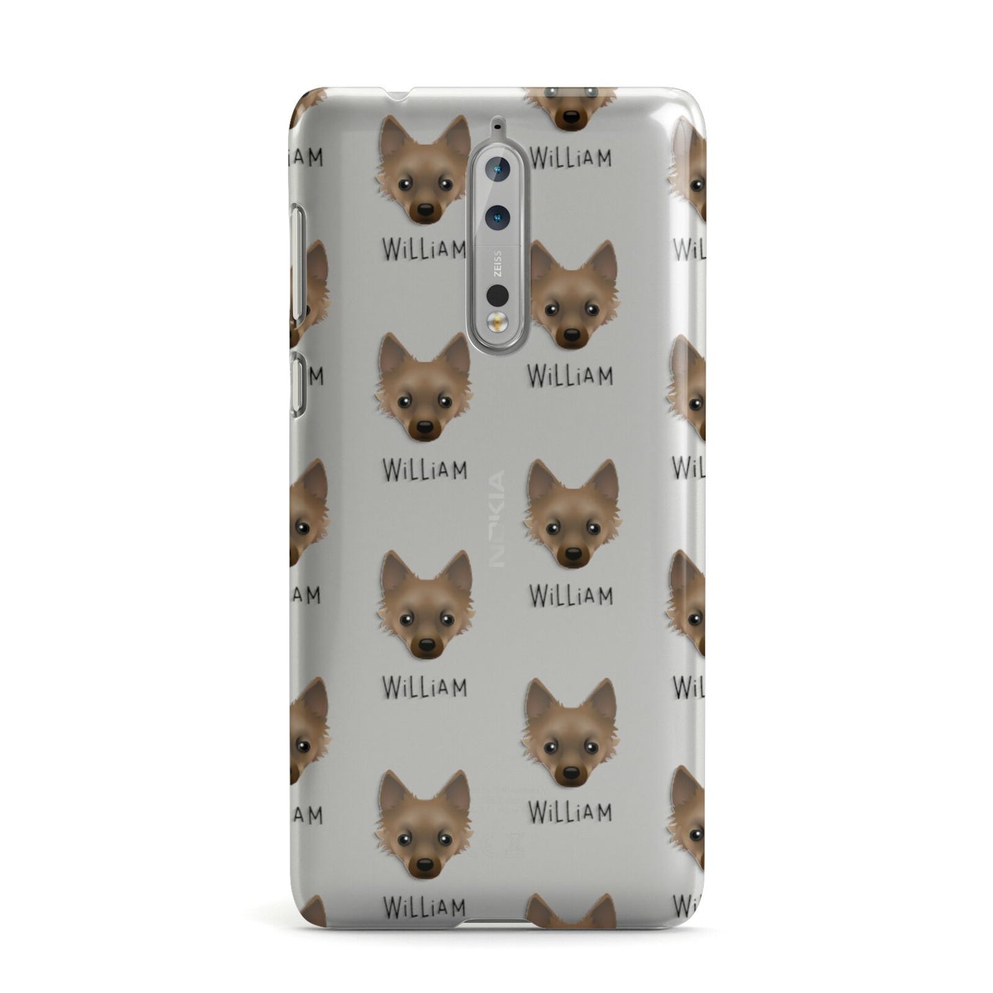 Jackahuahua Icon with Name Nokia Case